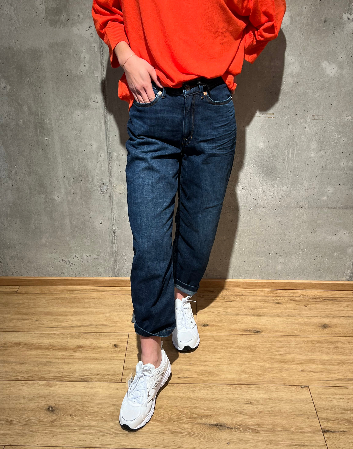 Jeans "FLOWN 3100"Dunkelblau