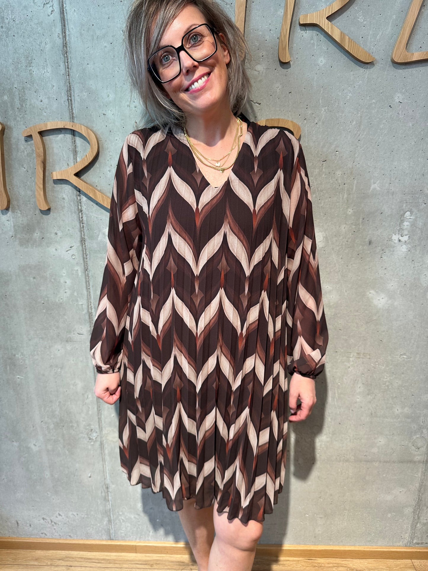 Kleid "Kathrin" Versch. gemustert