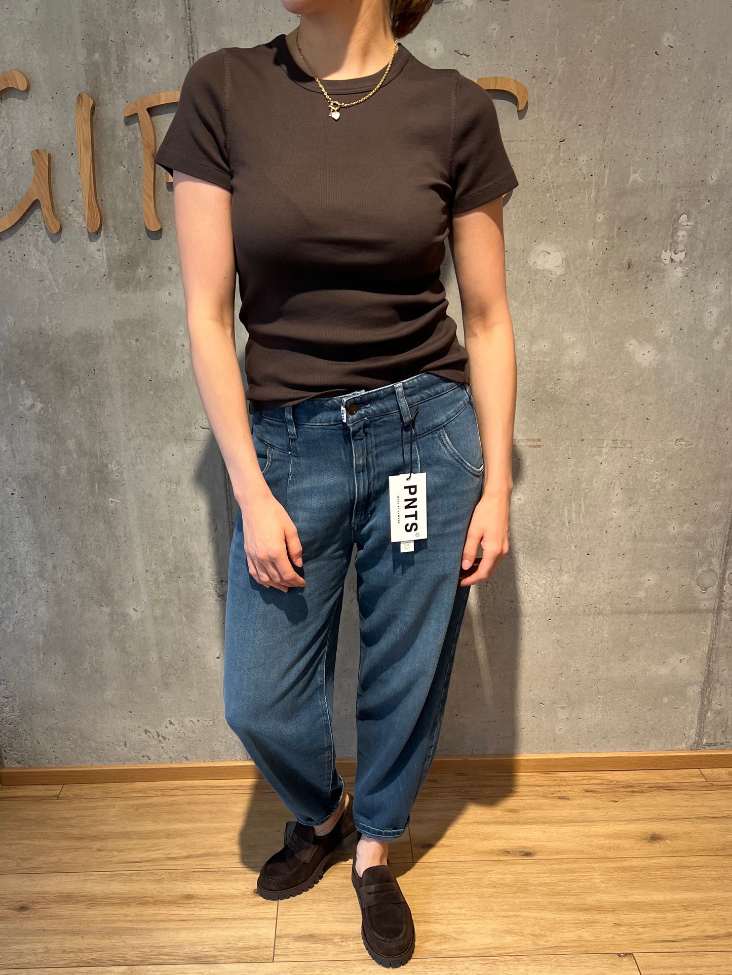 Shirt "KOALE" Schokobraun