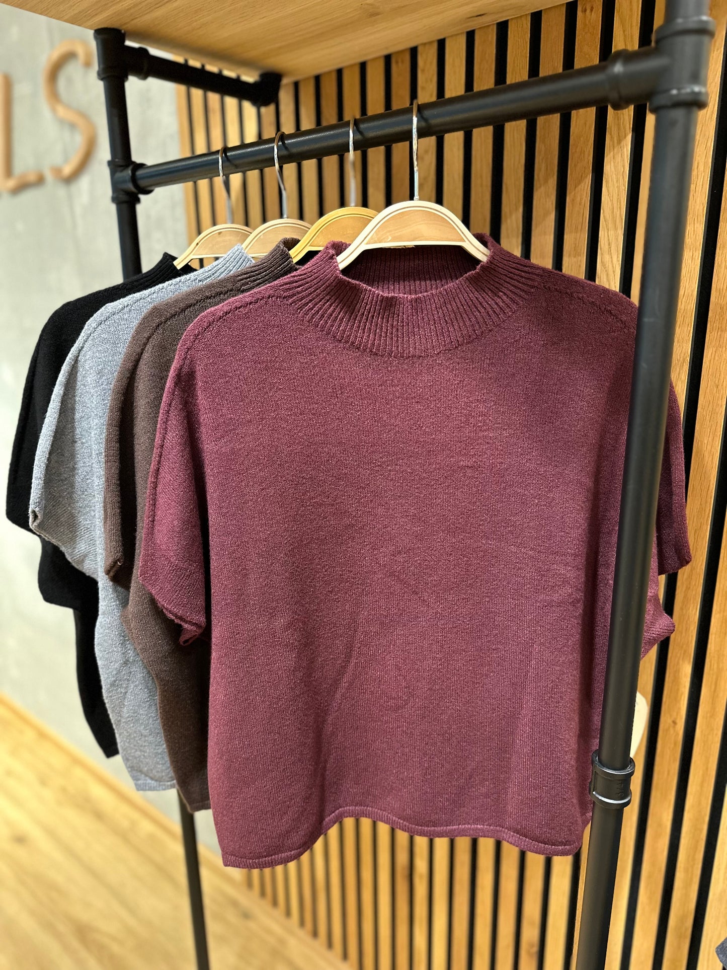 Pulli "Pansy 1/2arm Stehkragen" - Versch. Farben