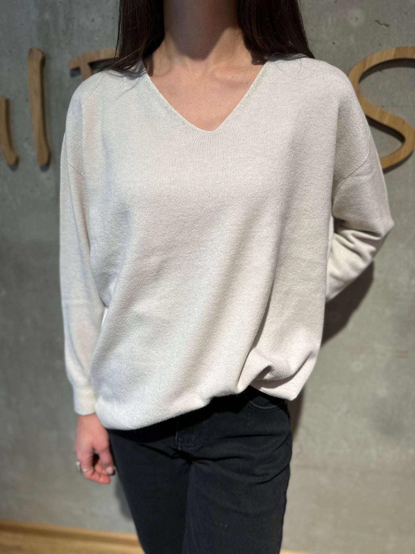MG-Pulli "Madita V-Neck" - Versch. Farben