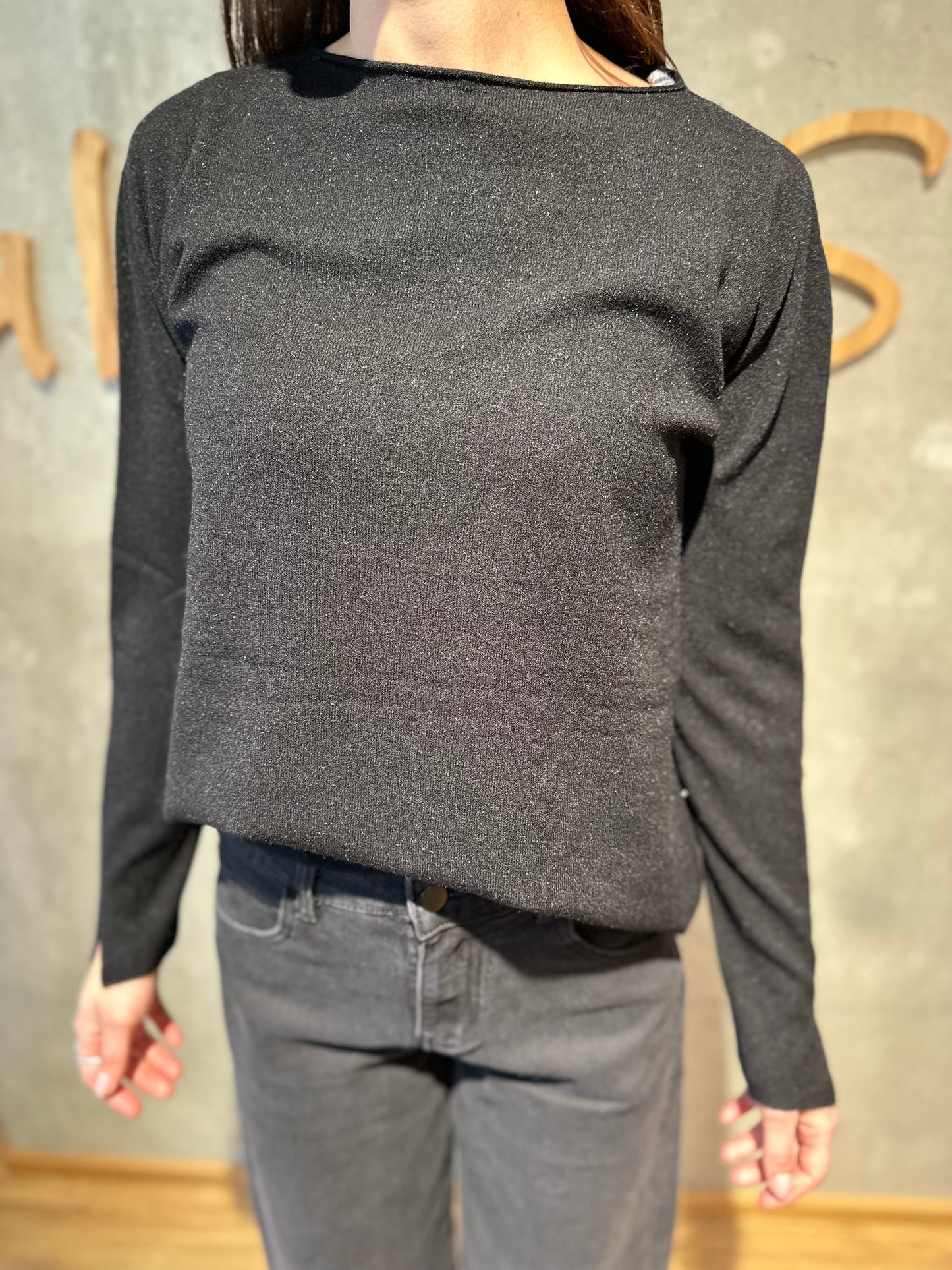 MG-Pulli "Mia Rundhals mit Ärmelschlitz" - Versch. Farben