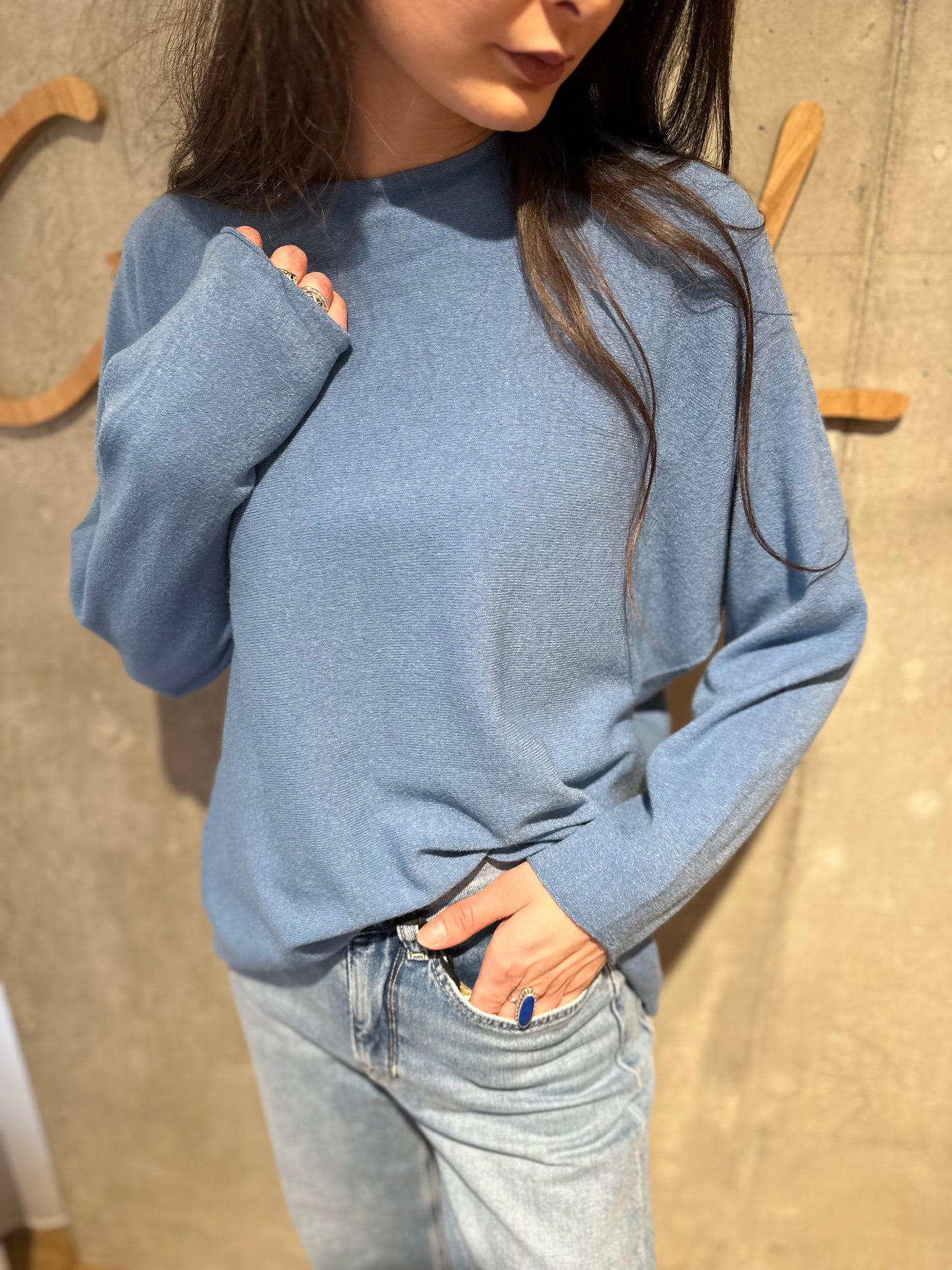 MG-Pulli "Malou kurz" - Versch. Farben