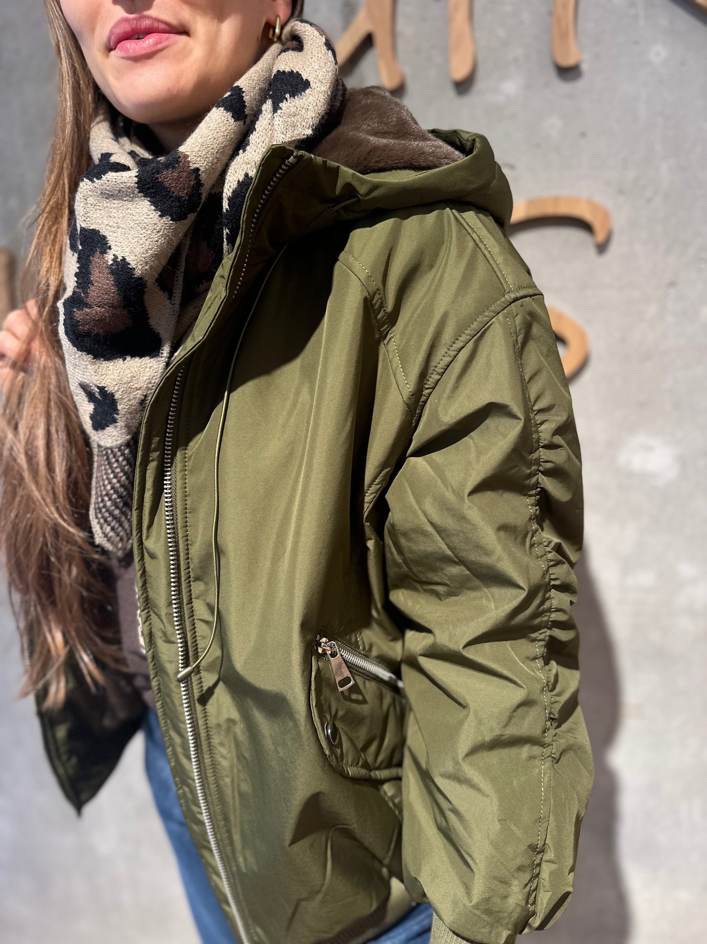 Schal mit "Herz" - Versch. Farben