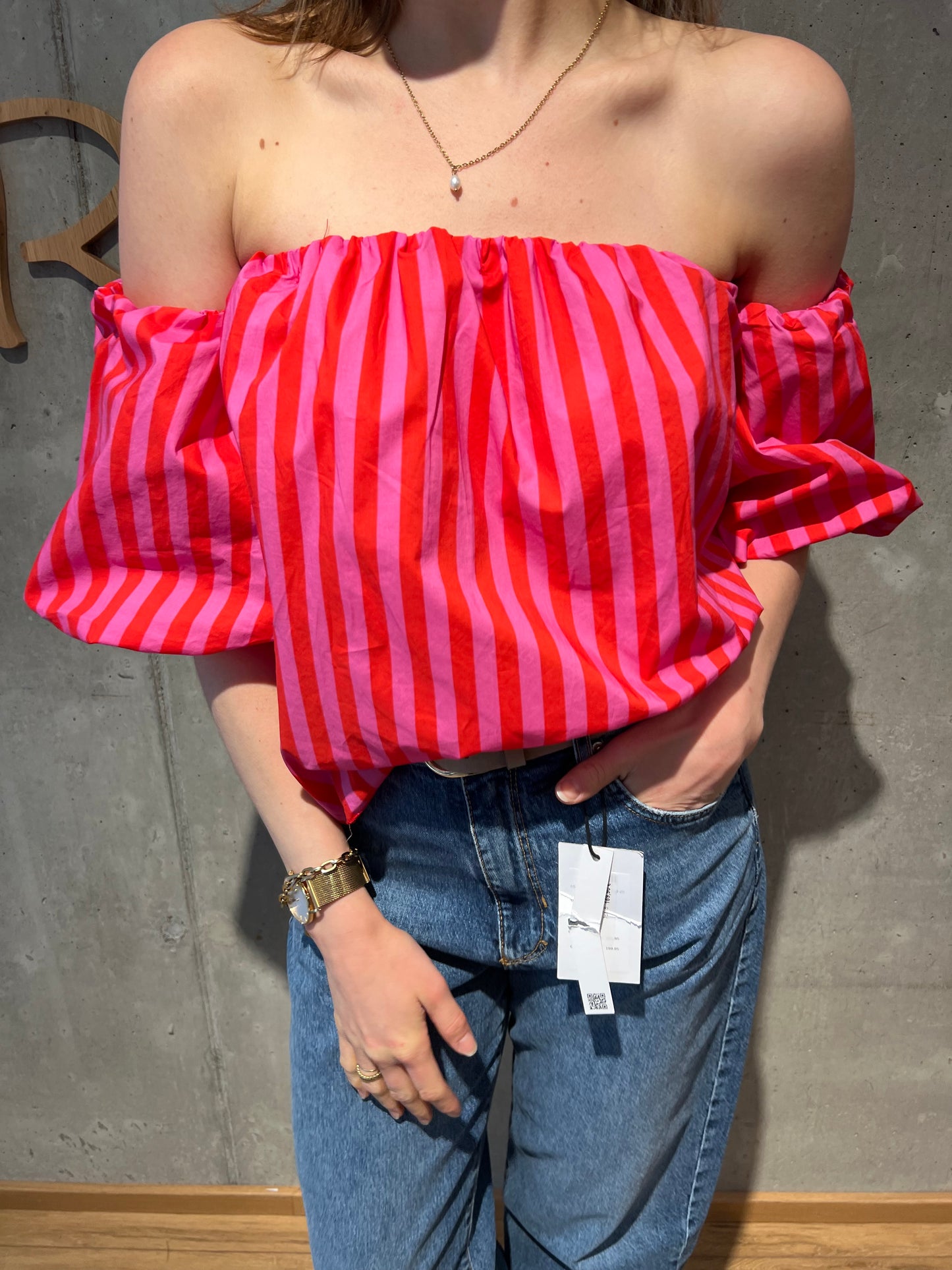 Shirt "Selma off-shoulder" - Versch. Farben