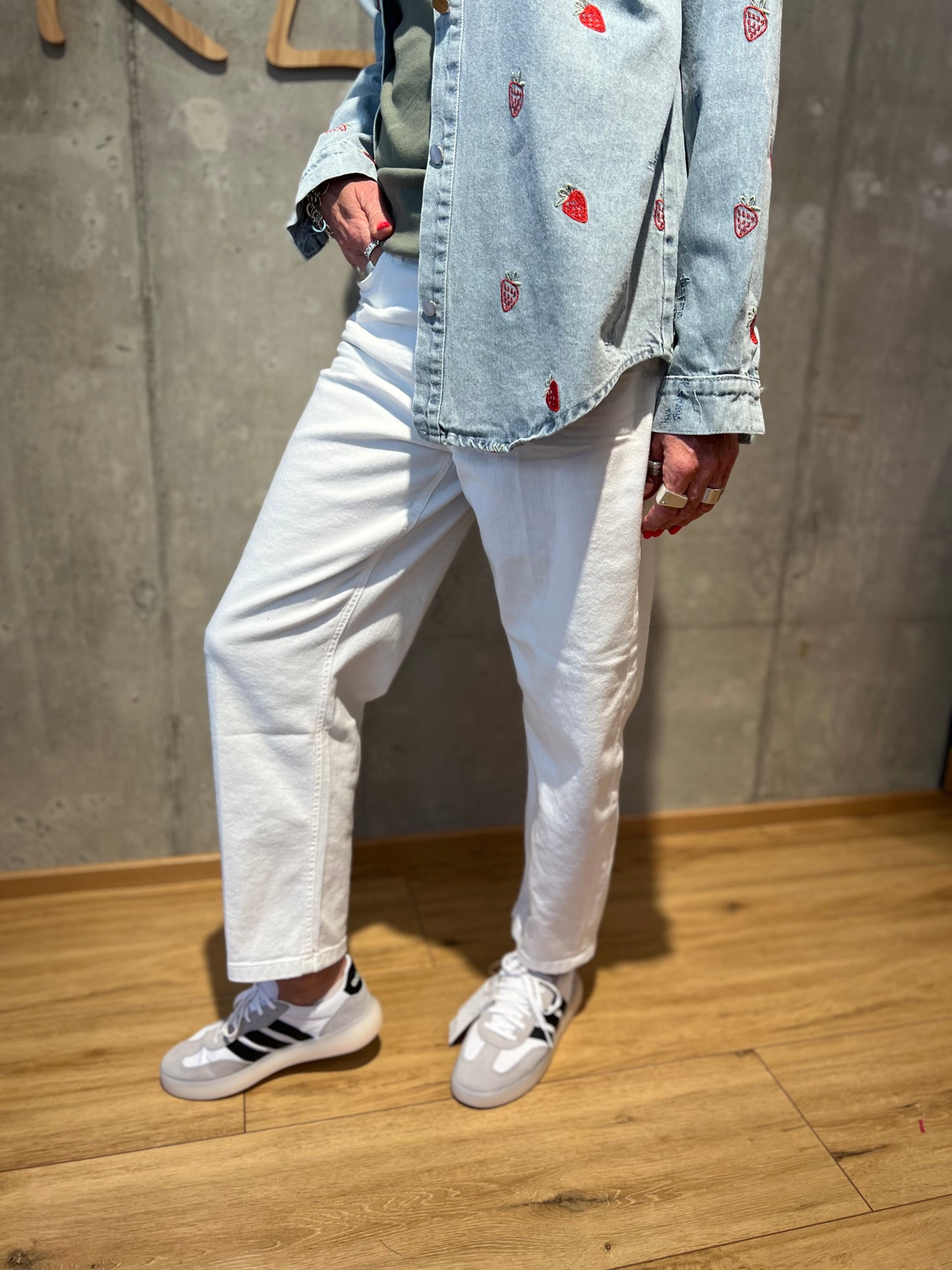 Drykorn-Jeans "Flown 6000" Weiß