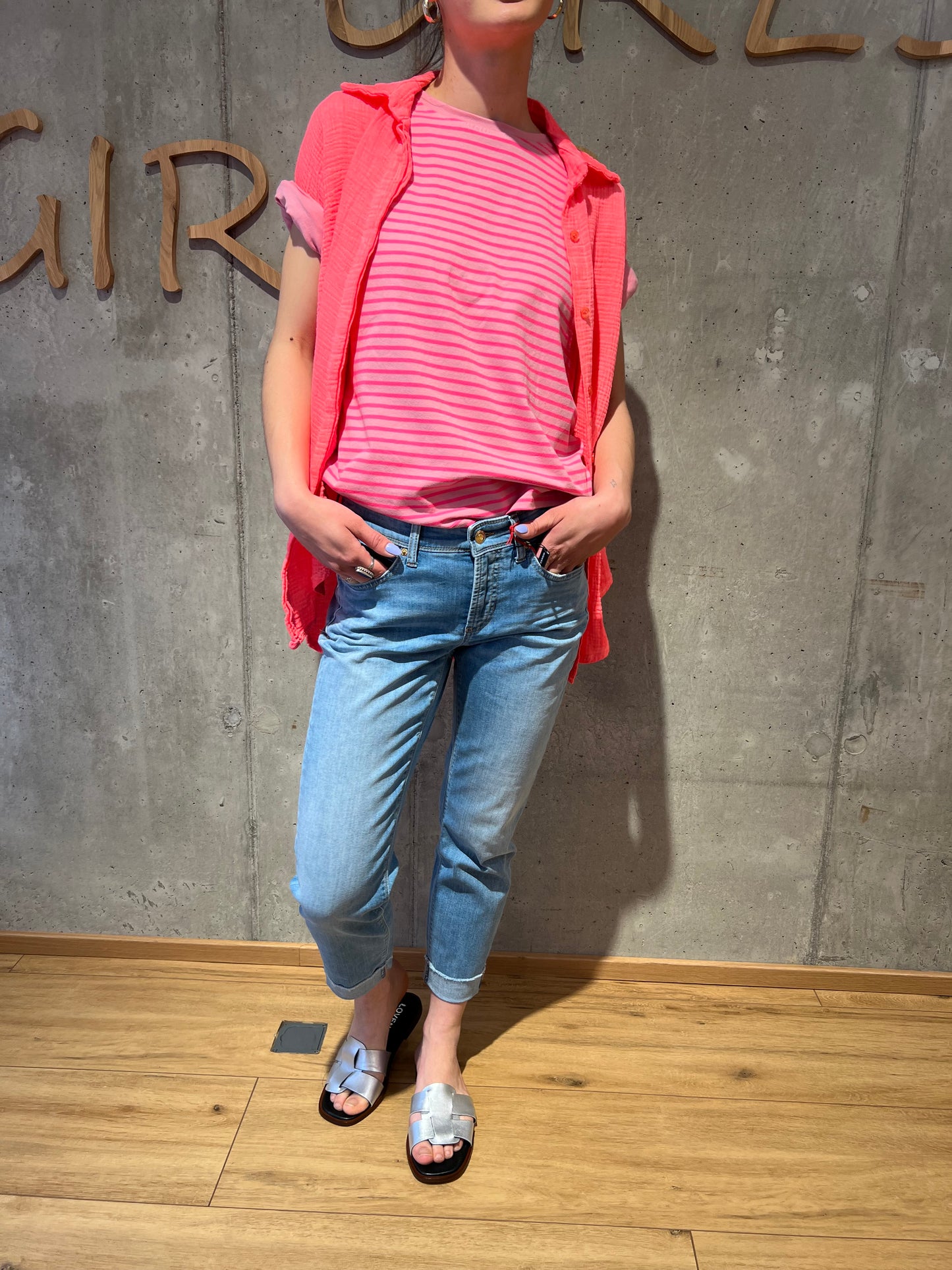 Musselin Bluse "Levke halbarm" - Versch. Farben