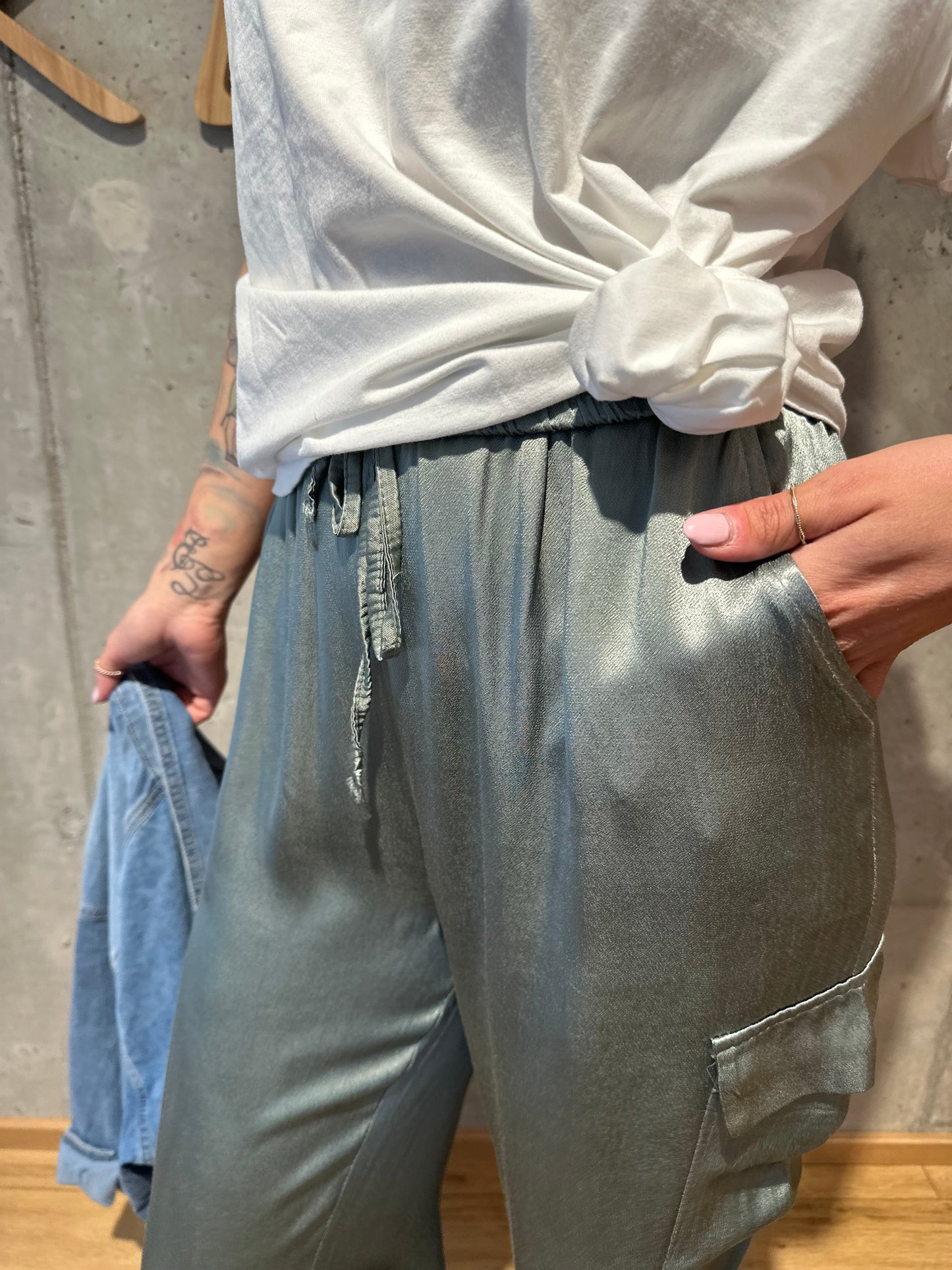 Hose "Henna glänzend" - Versch. Farben