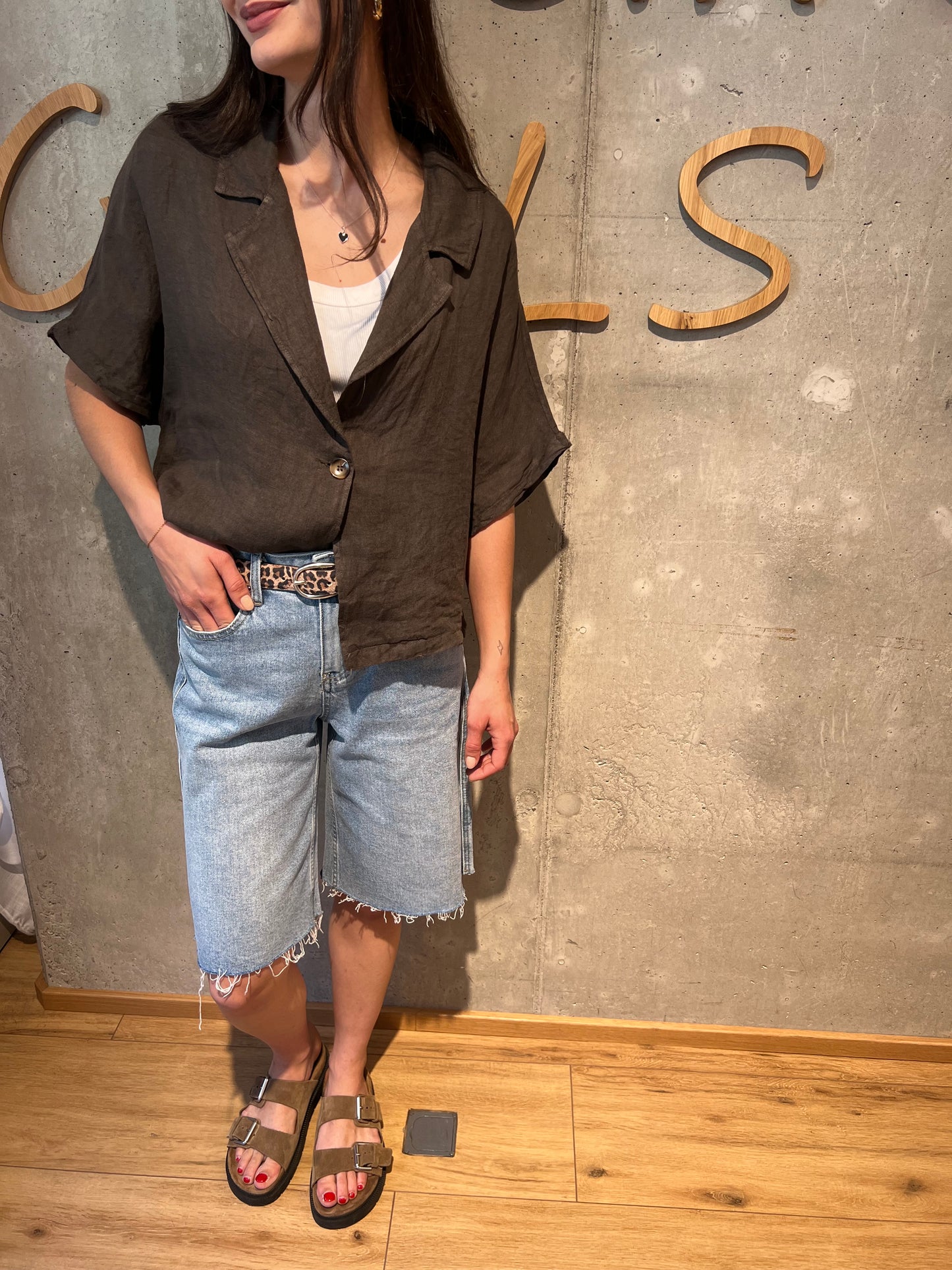 Shorts "Samuela" Hellblau