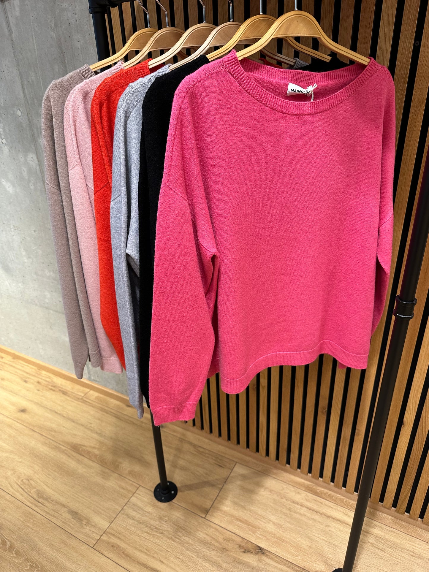 MG-Pulli "Mara Rundhals" - Versch. Farben