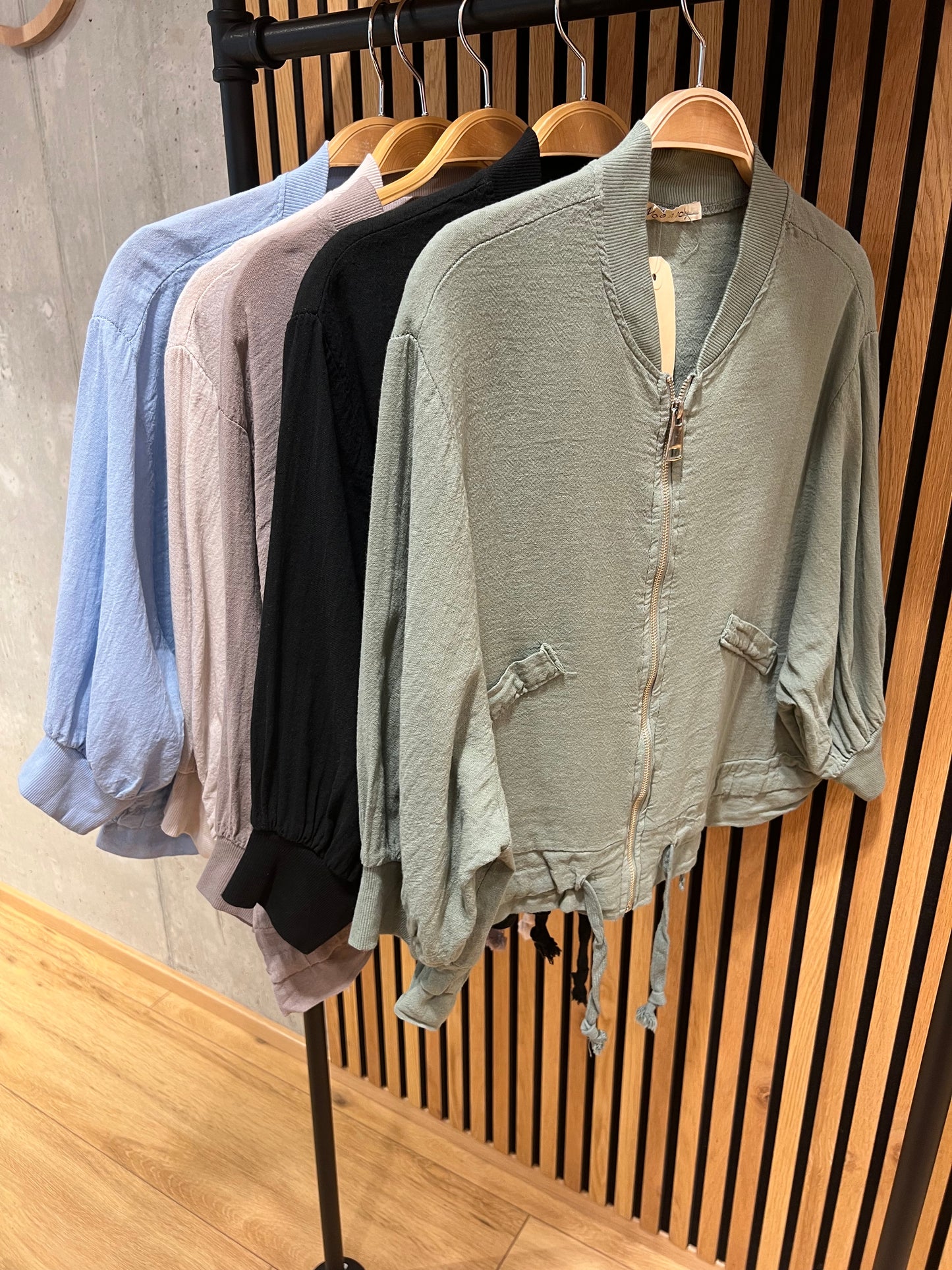 Leinen-Jäckchen "Lucienne" - Versch. Farben