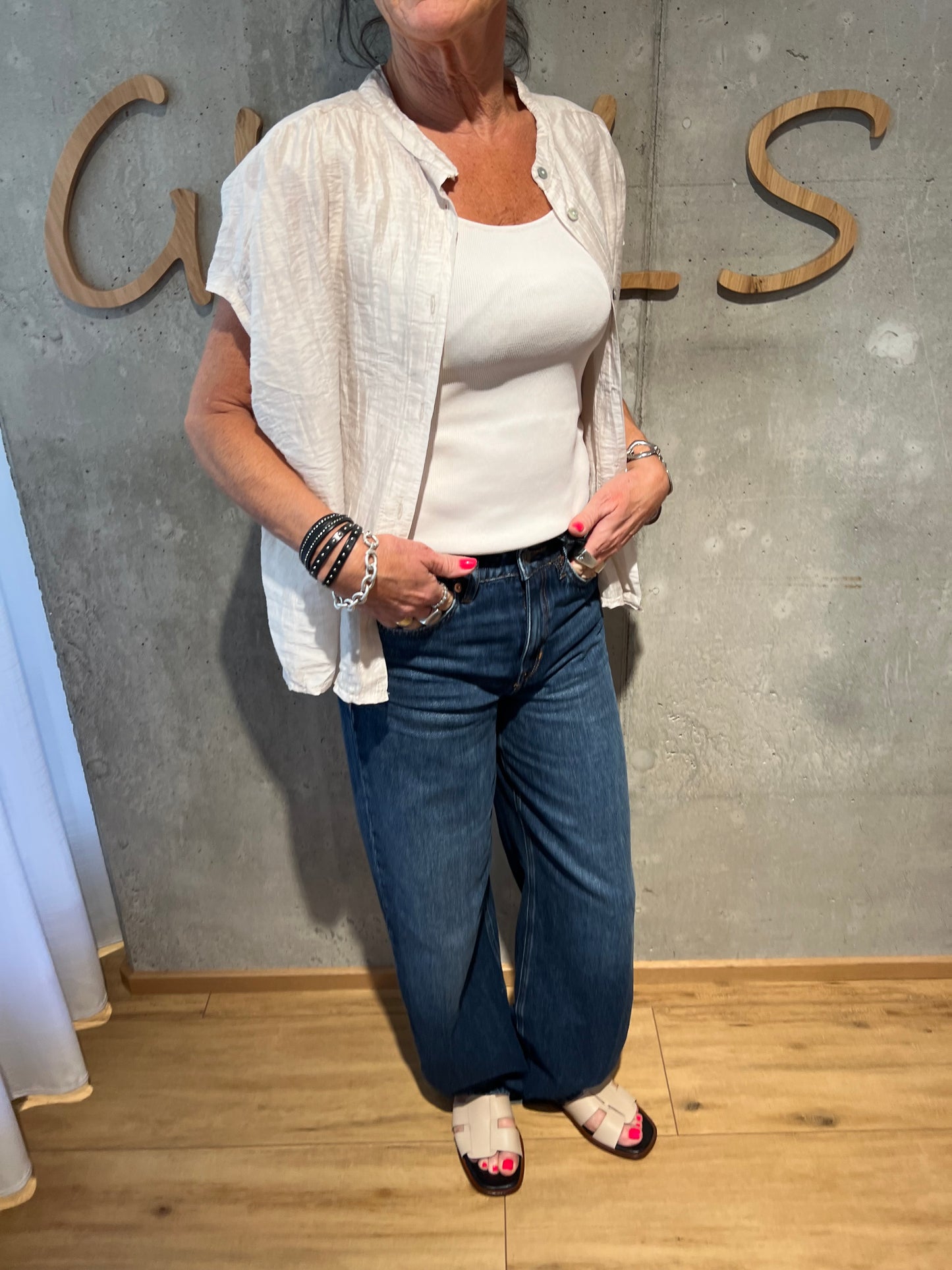 Bluse "Babette ohne Arm" - Versch. Farben