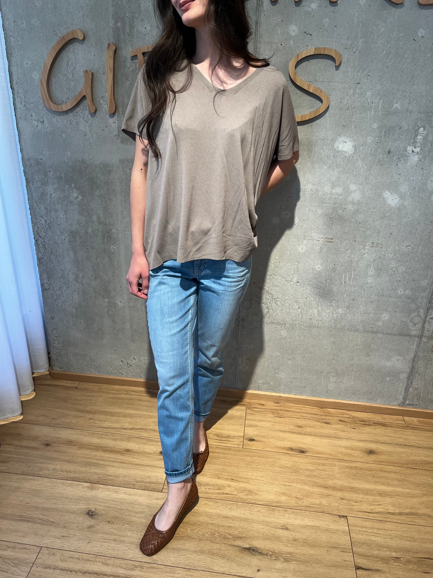 Jeans "Posh" Hellblau