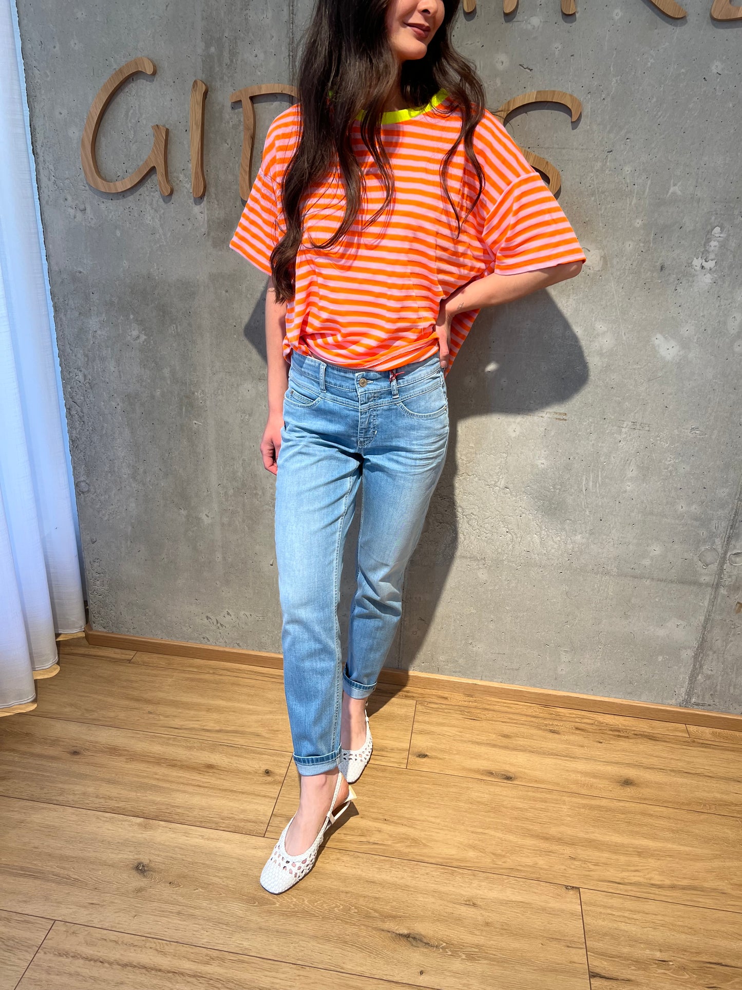 Jeans "Posh" Hellblau