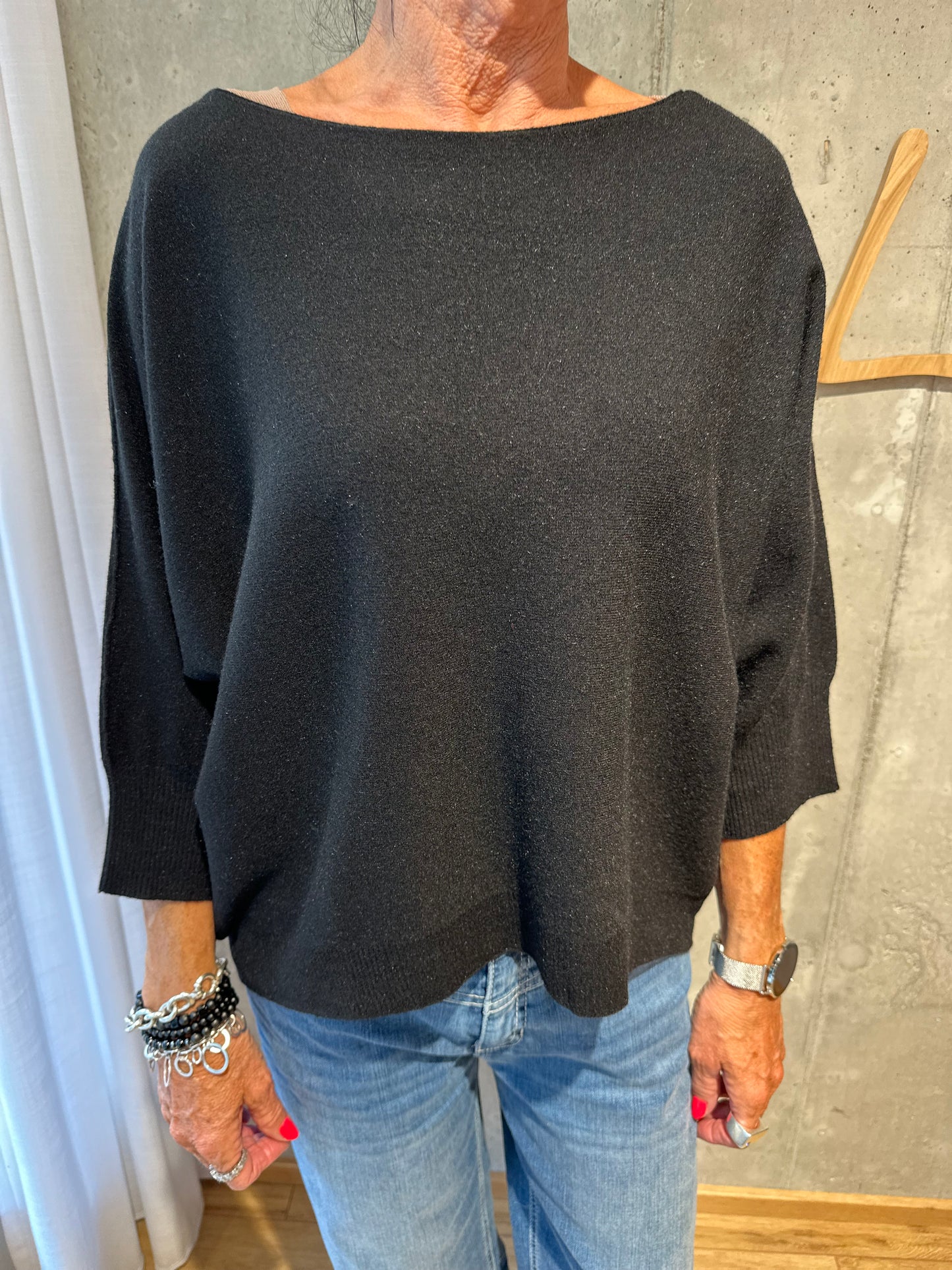 MG-Pulli "Madison 3/4arm weit" - Versch. Farben