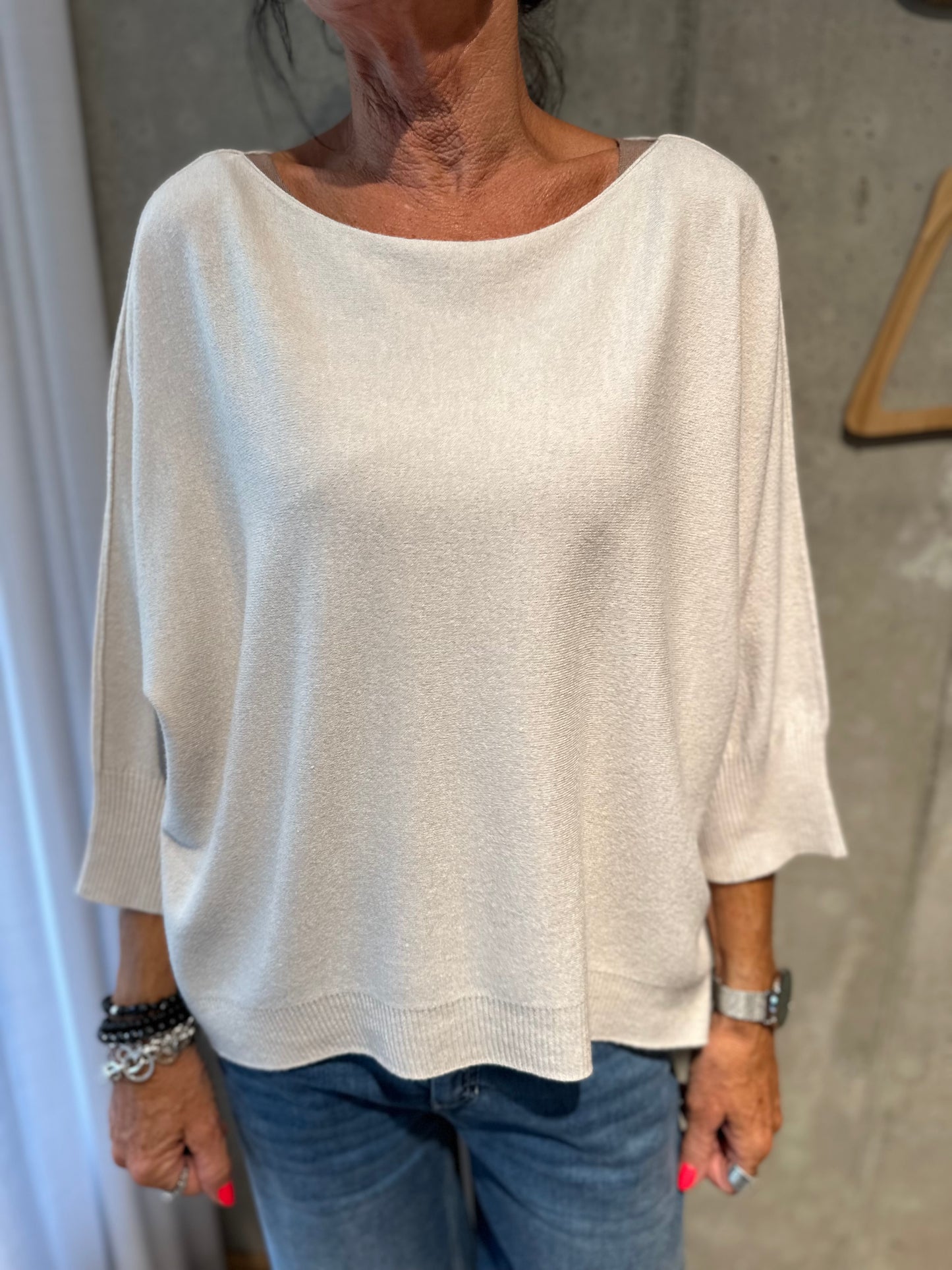 MG-Pulli "Madison 3/4arm weit" - Versch. Farben