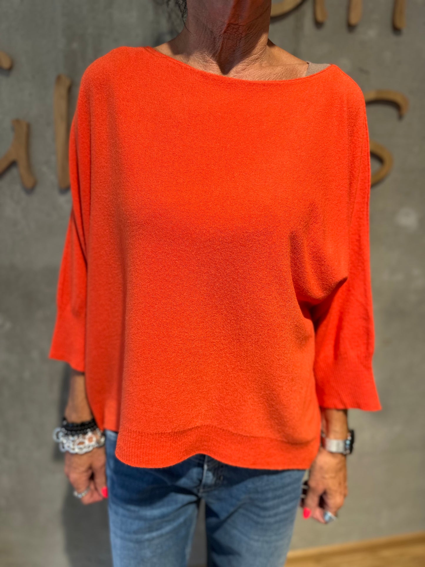 MG-Pulli "Madison 3/4arm weit" - Versch. Farben
