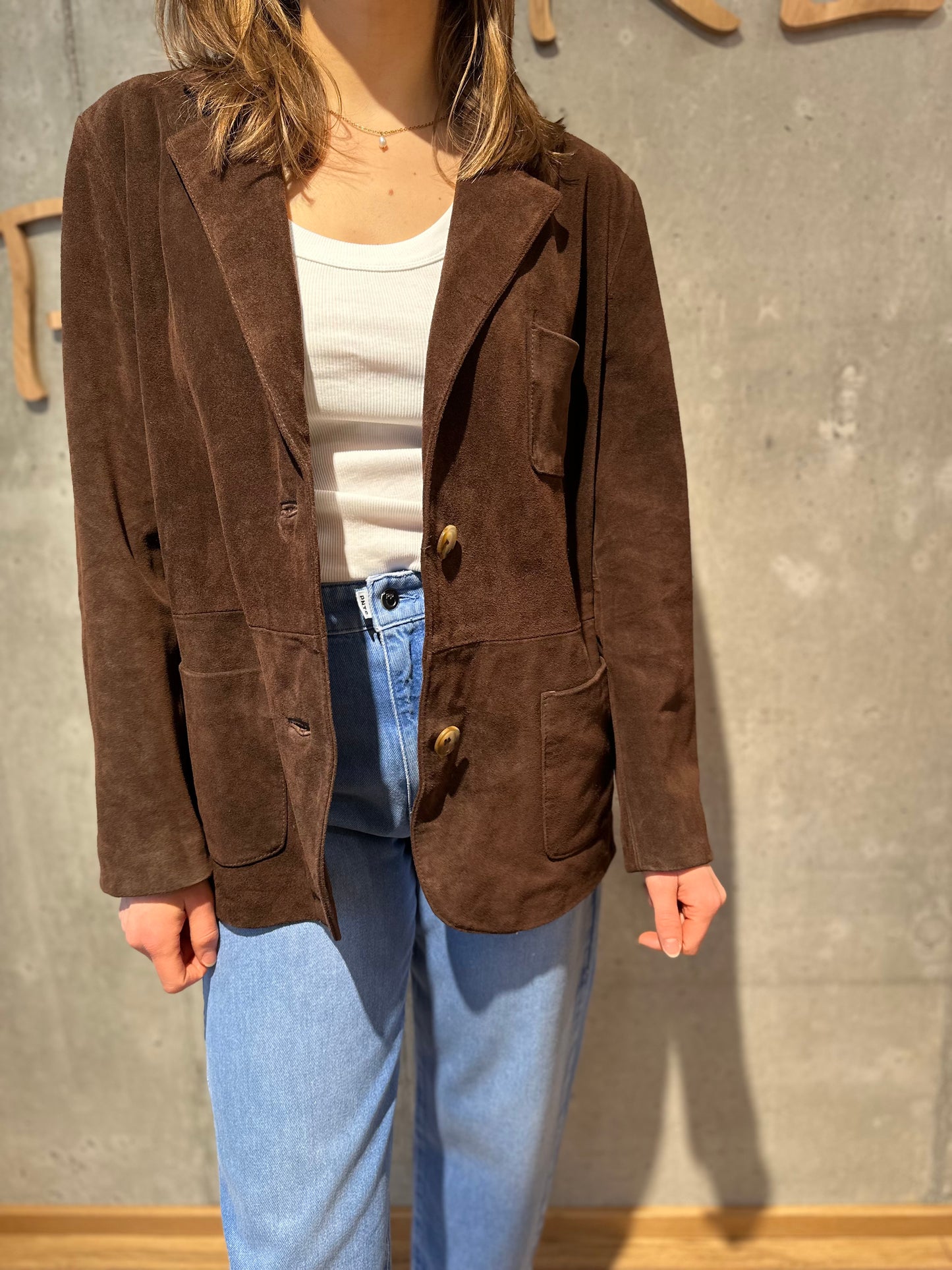 Lederblazer "Kamal" - Versch. Farben