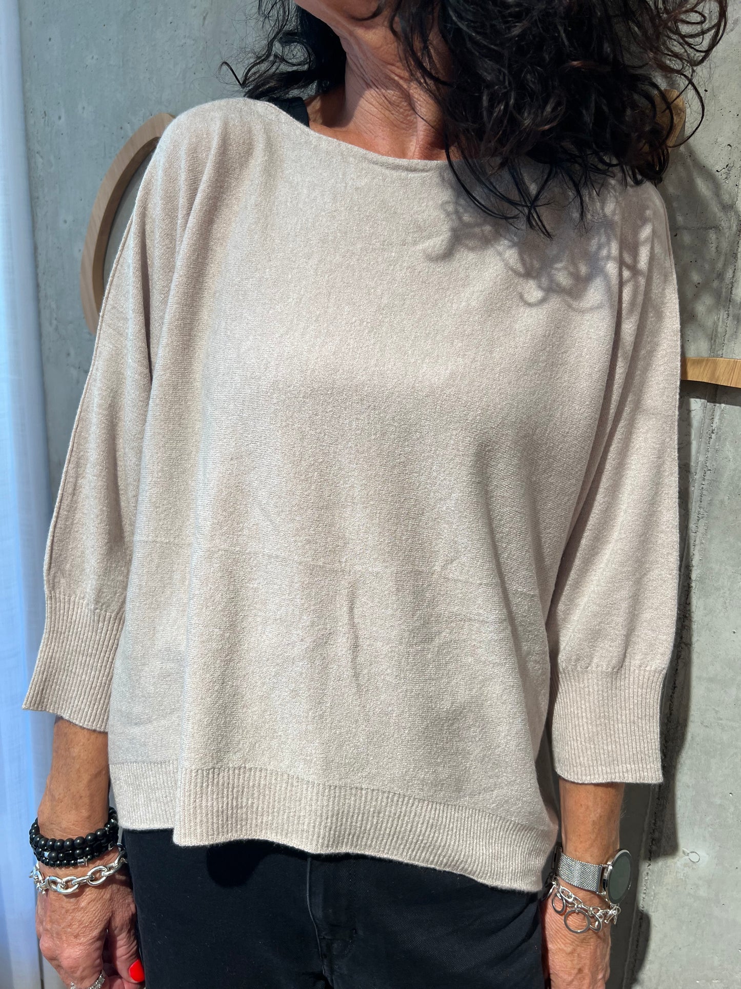 MG-Pulli "Madison 3/4arm weit" - Versch. Farben