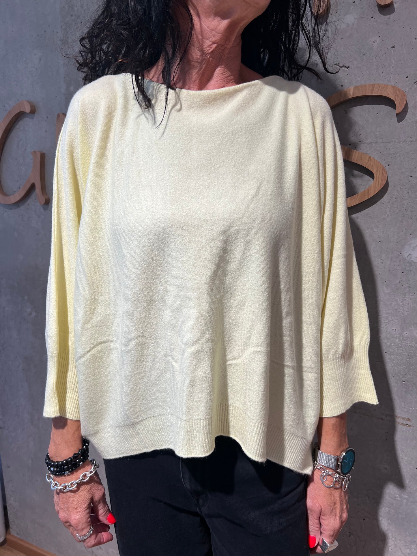 MG-Pulli "Madison 3/4arm weit" - Versch. Farben