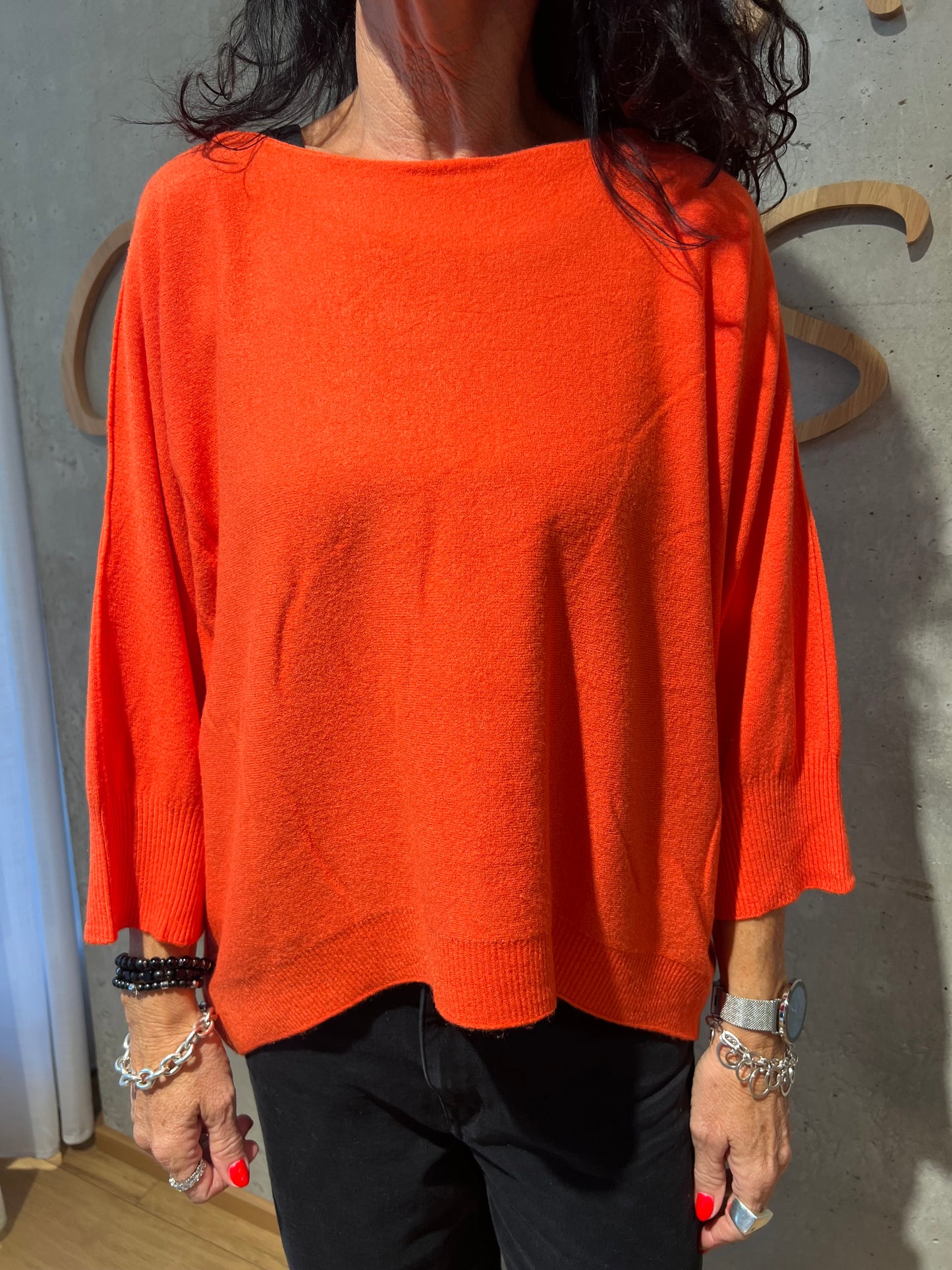 MG-Pulli "Madison 3/4arm weit" - Versch. Farben
