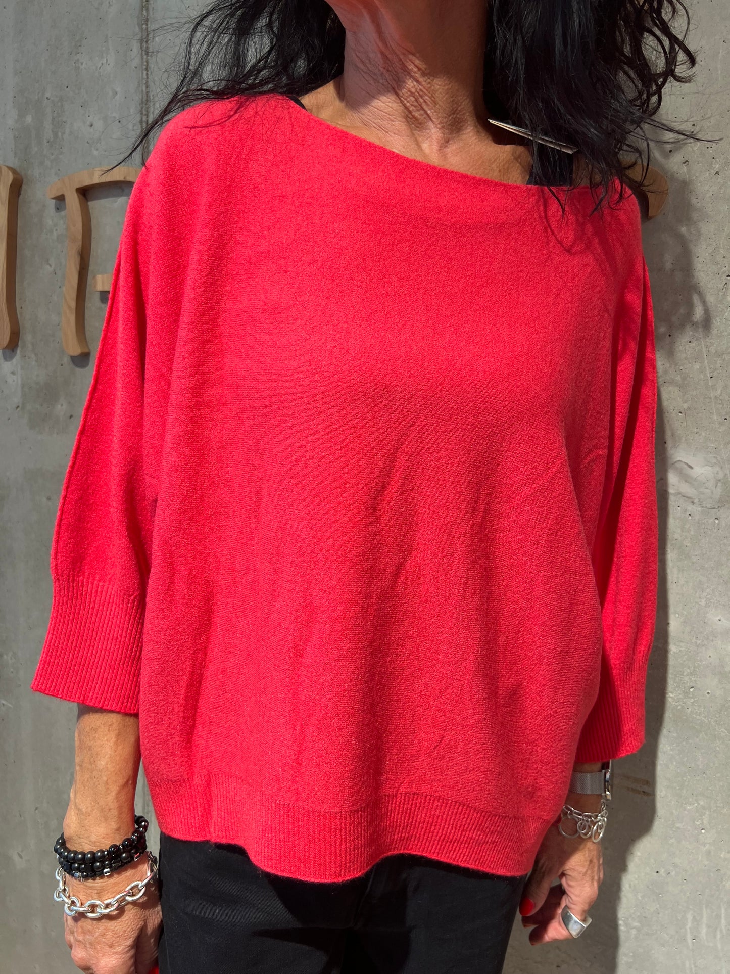 MG-Pulli "Madison 3/4arm weit" - Versch. Farben