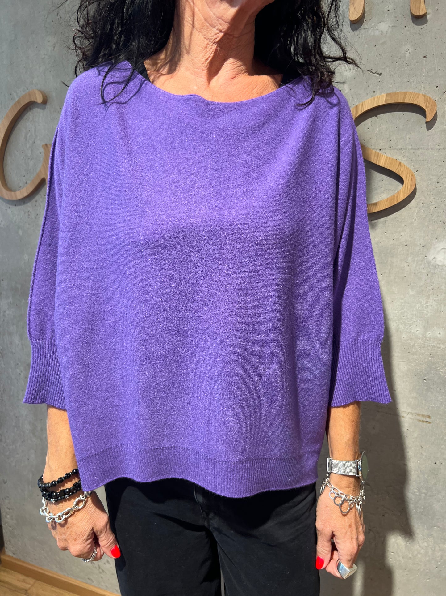 MG-Pulli "Madison 3/4arm weit" - Versch. Farben