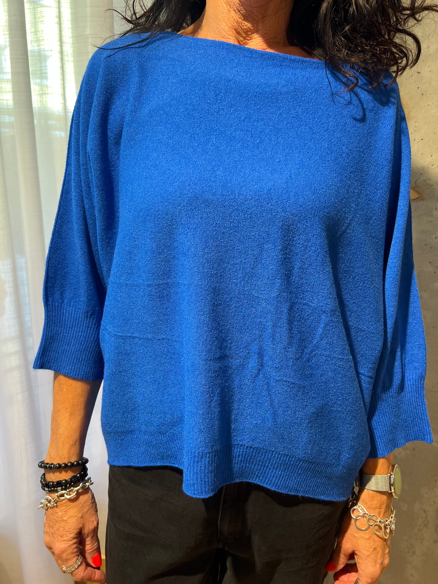 MG-Pulli "Madison 3/4arm weit" - Versch. Farben