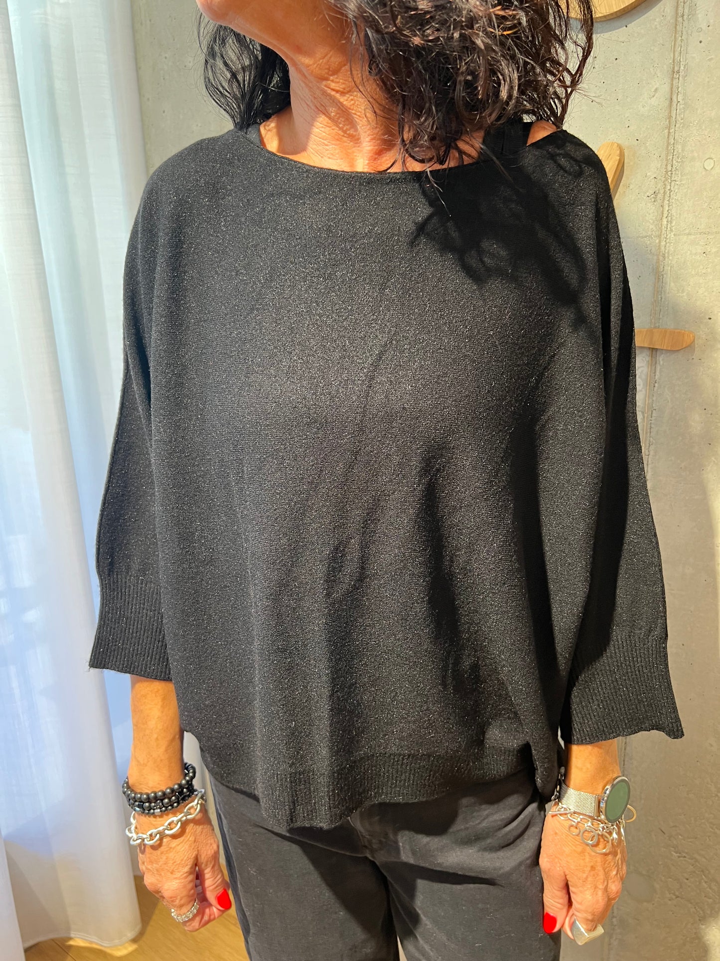 MG-Pulli "Madison 3/4arm weit" - Versch. Farben