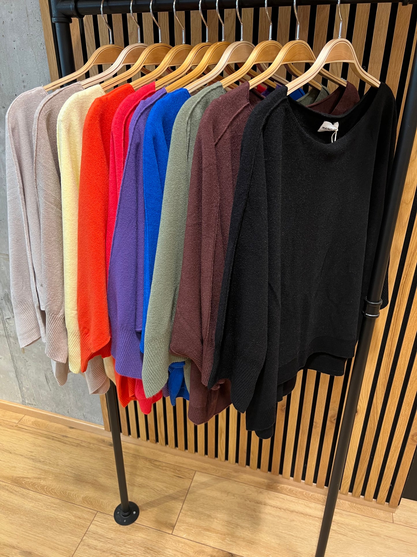 MG-Pulli "Madison 3/4arm weit" - Versch. Farben