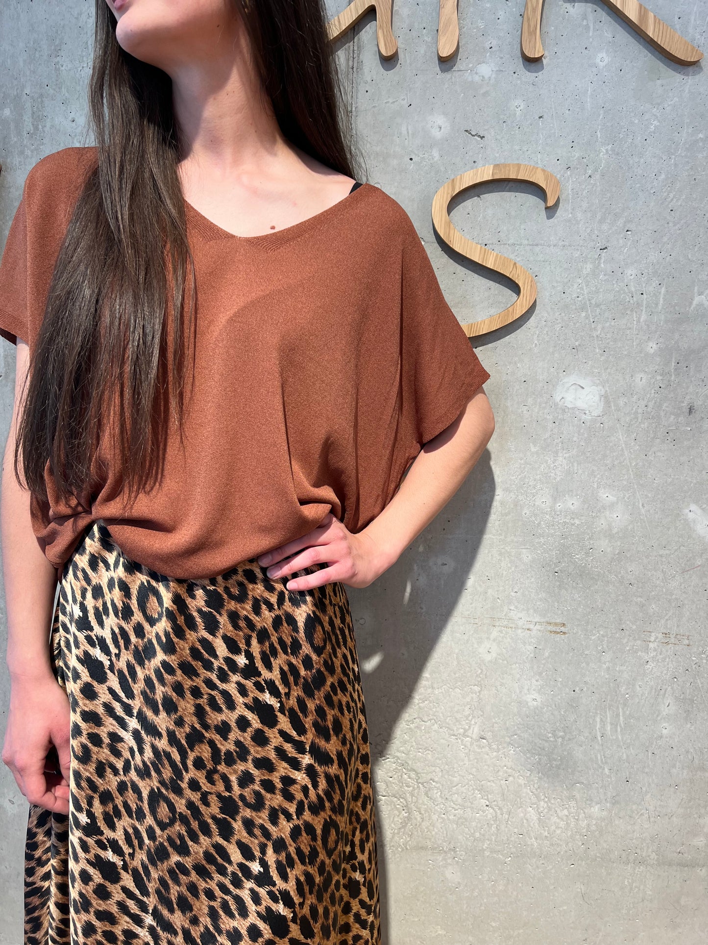 Shirt "Solveig V-Neck" - Versch. Farben