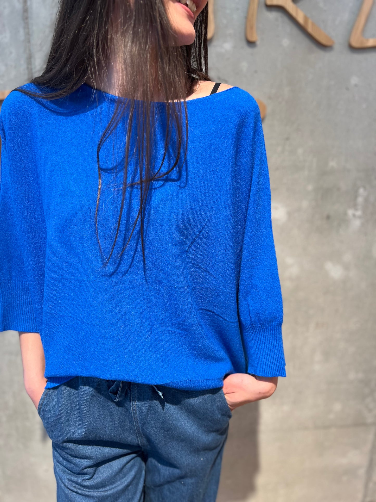 MG-Pulli "Madison 3/4arm weit" - Versch. Farben