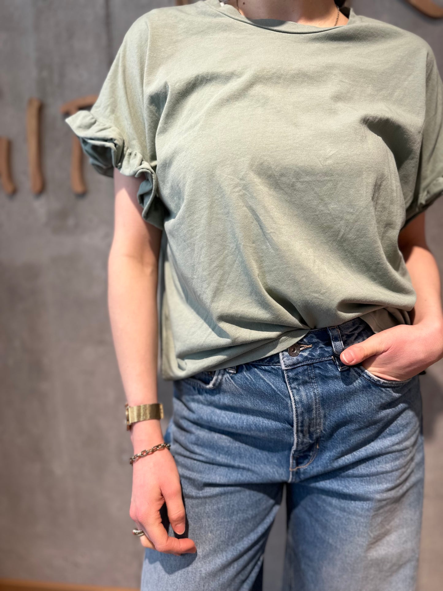 Shirt "Siana Rüschenarm" - Versch. Farben