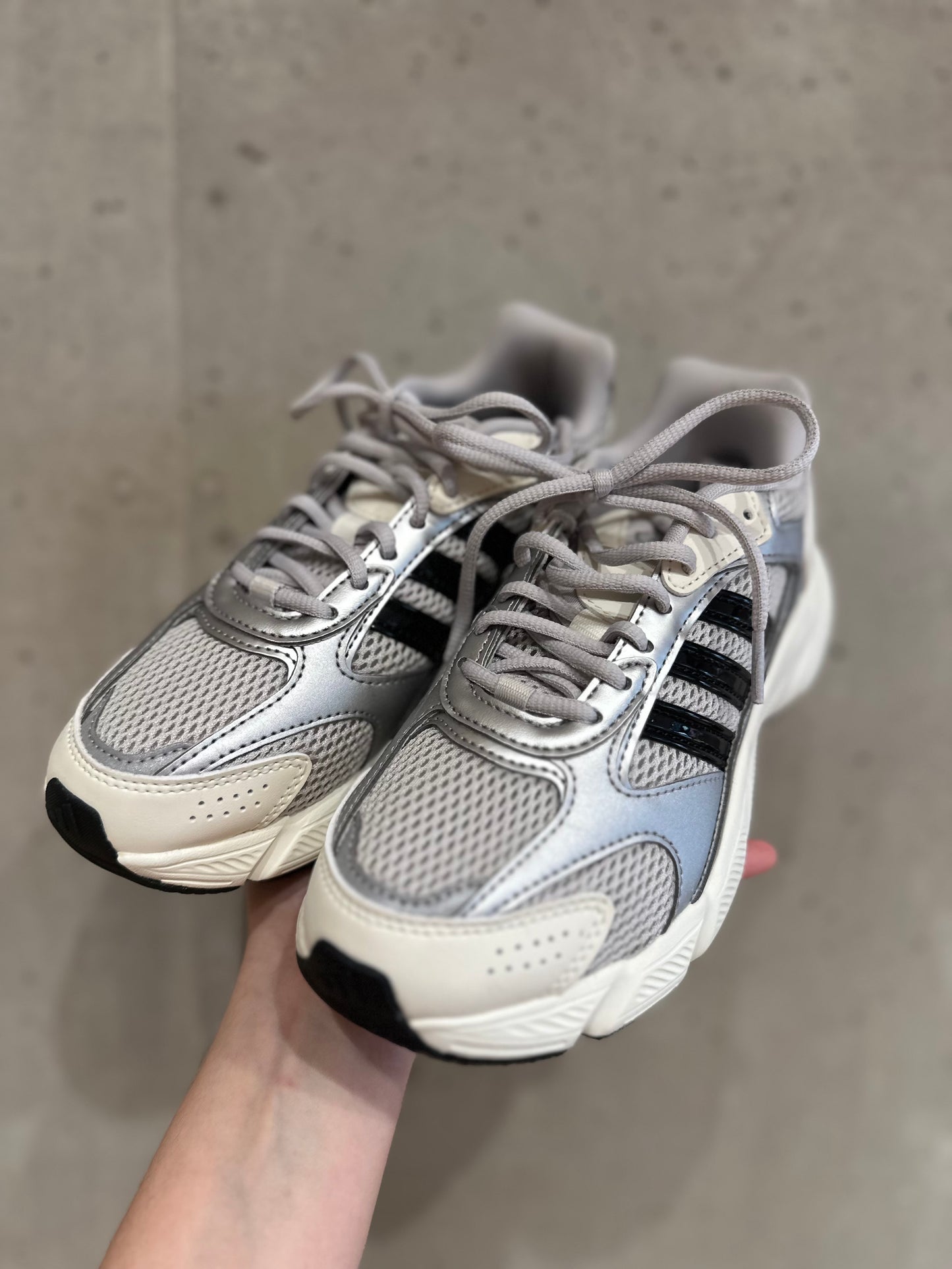 Schuh "Adidas JR3491" Beige Silber Schwarz