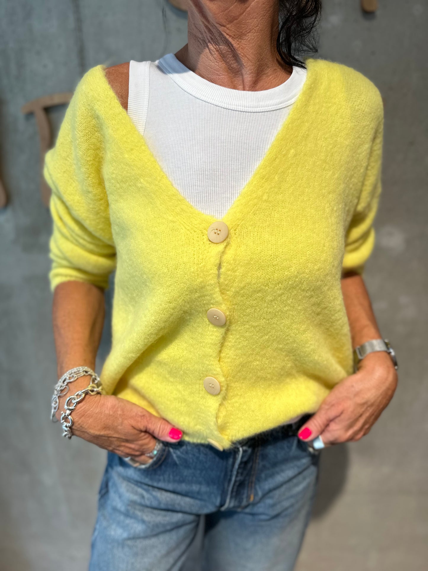 Jäckchen "Janina langarm" - Versch. Farben