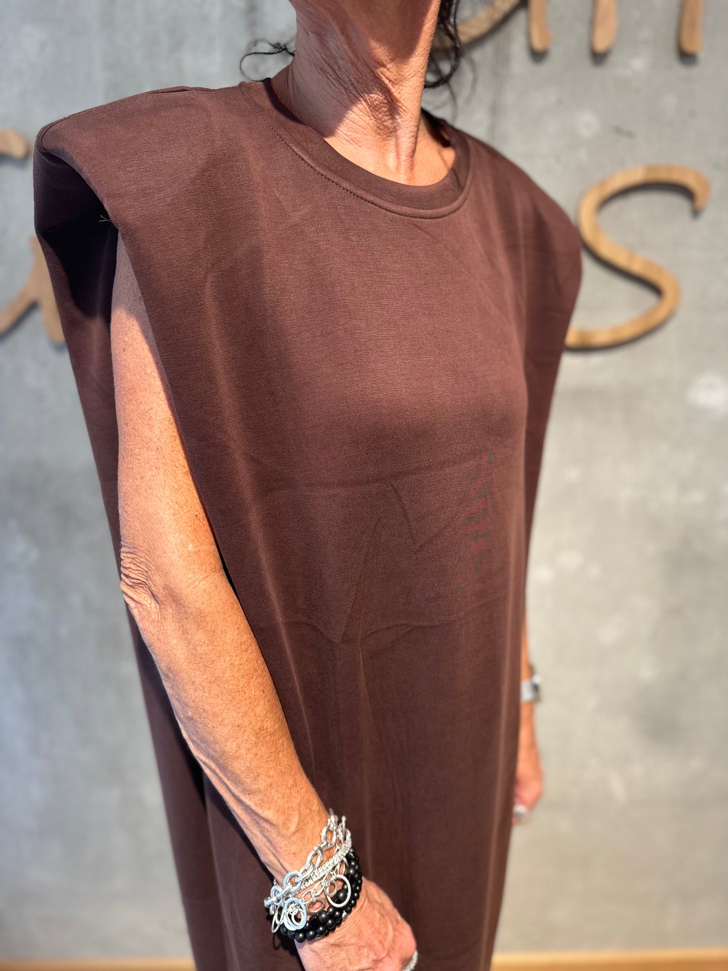 Kleid "Karma Schulterdetail" - Versch. Farben