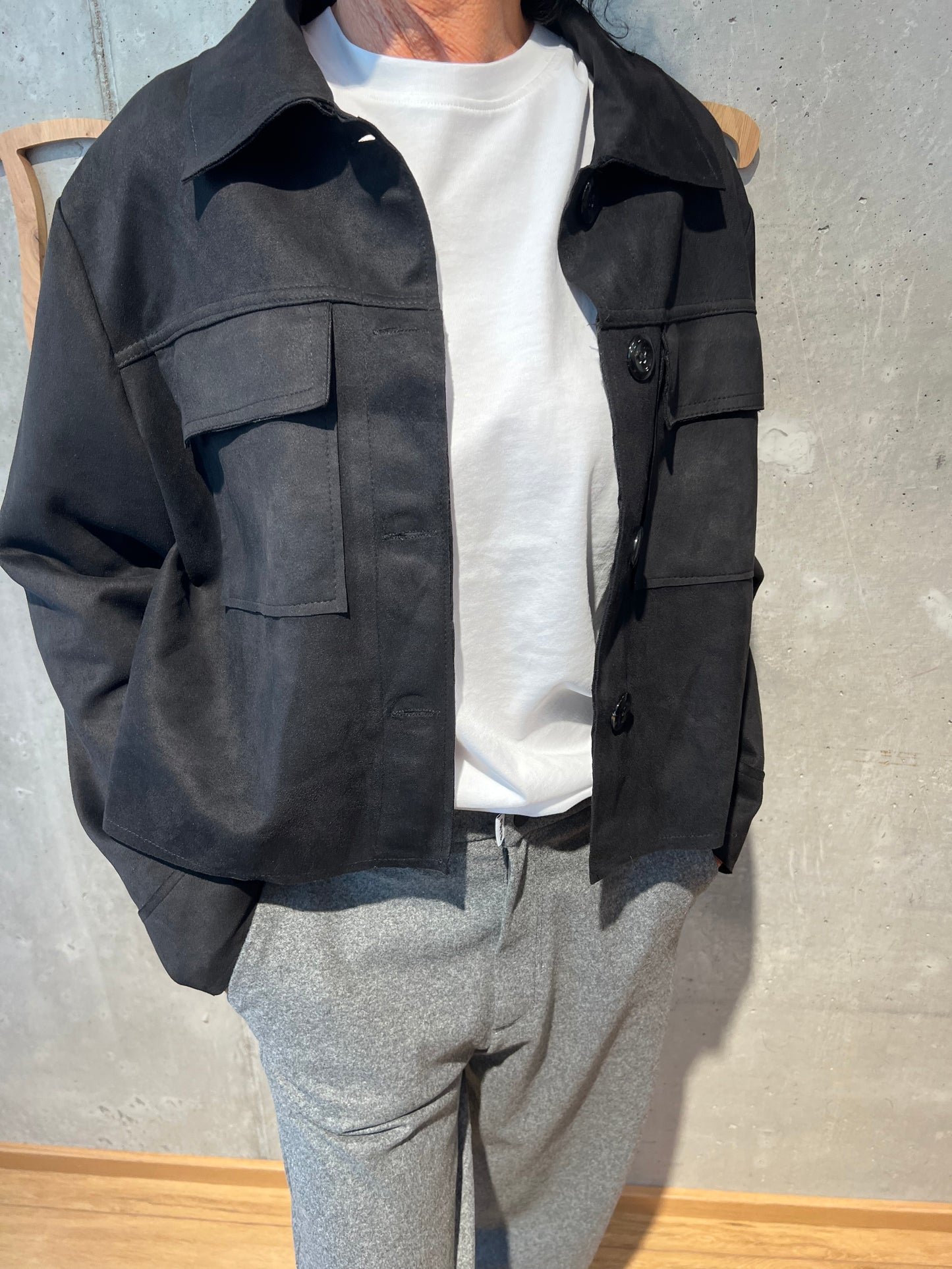 Jacke "Joy Lederimitat" - Versch. Farben