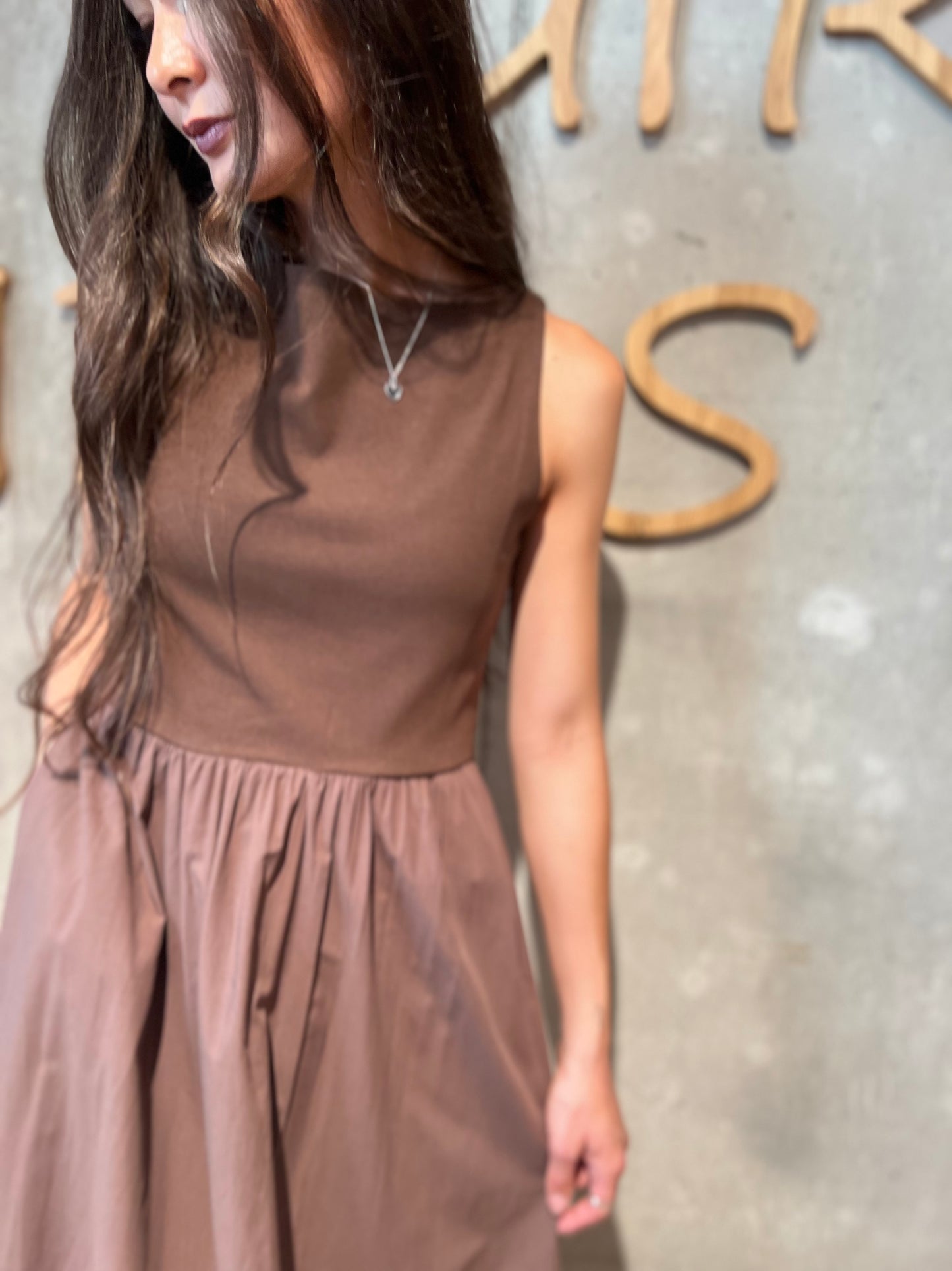 Kleid "Kassi" Braun