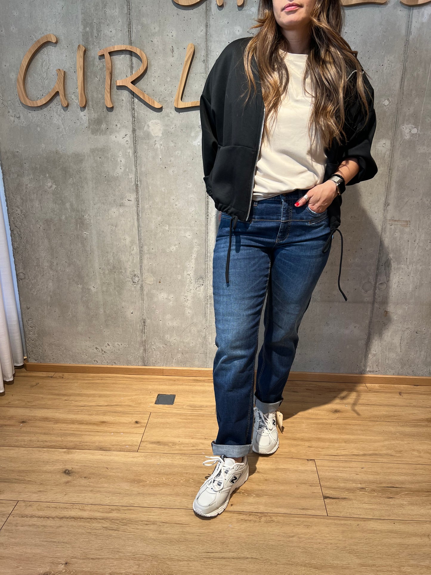 Zip-Jacke"Zendaya verkürzt" - Versch. Farben