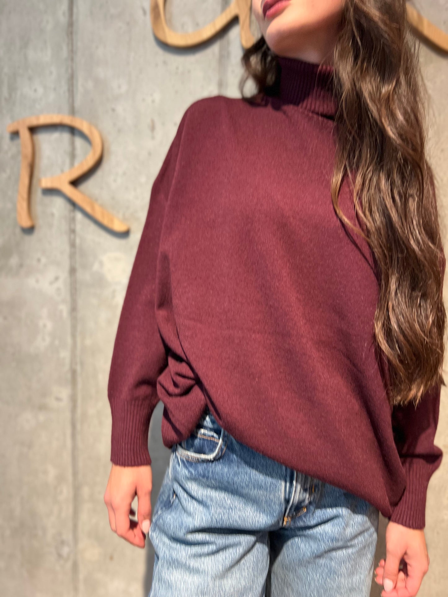 MG Pulli "Momo Rollkragen weit" versch. Farben