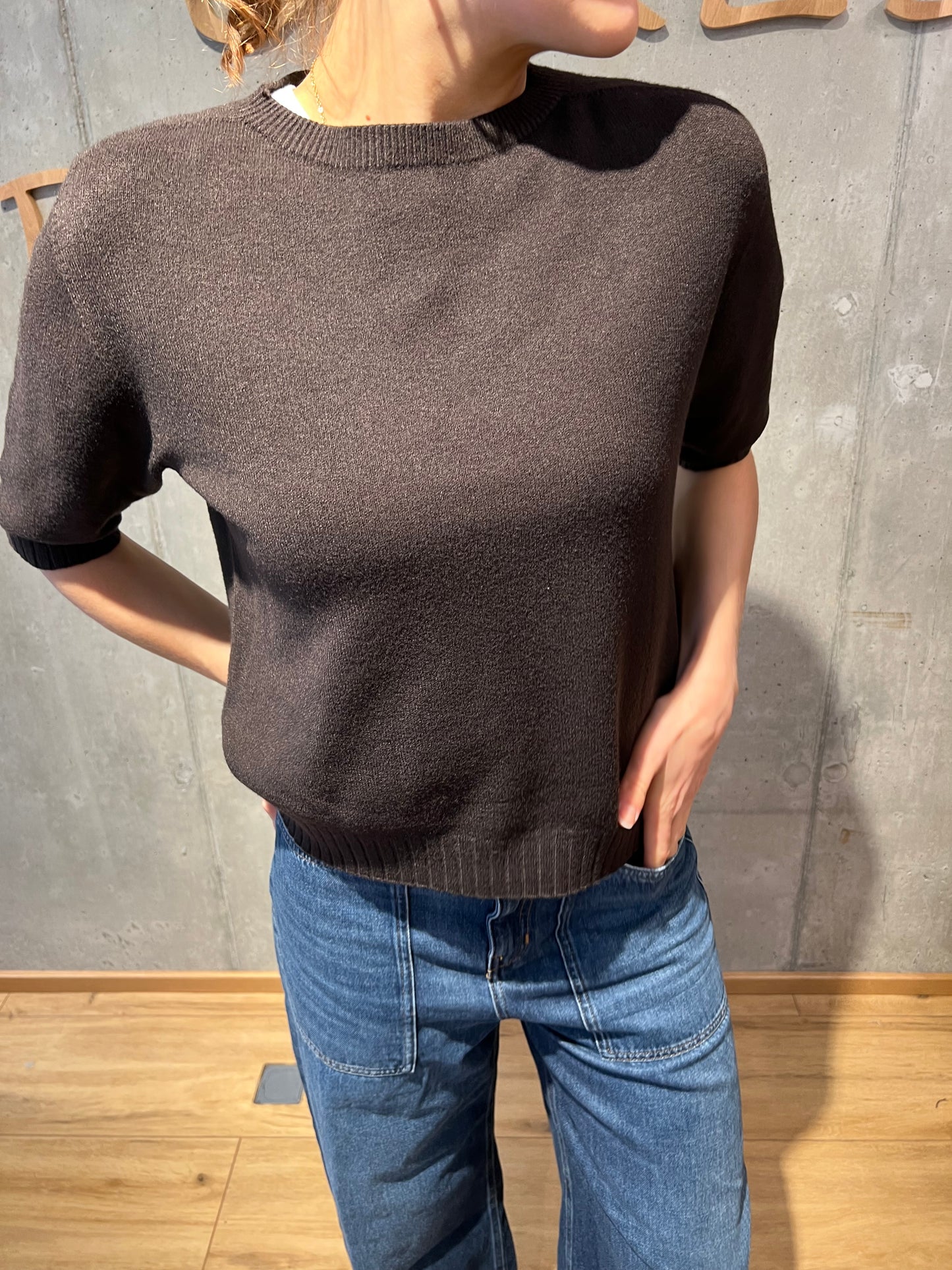 MG-Pulli "Phyllis 1/2 arm Rundhals" - Versch. Farben
