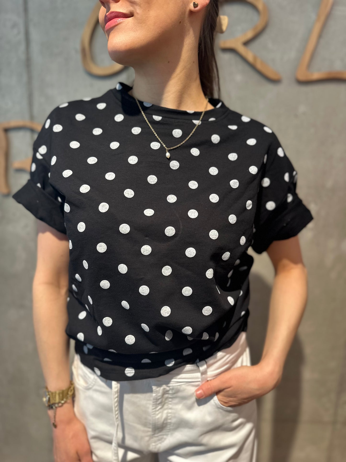 Shirt "Suzi Polka Dots" - Versch. Farben