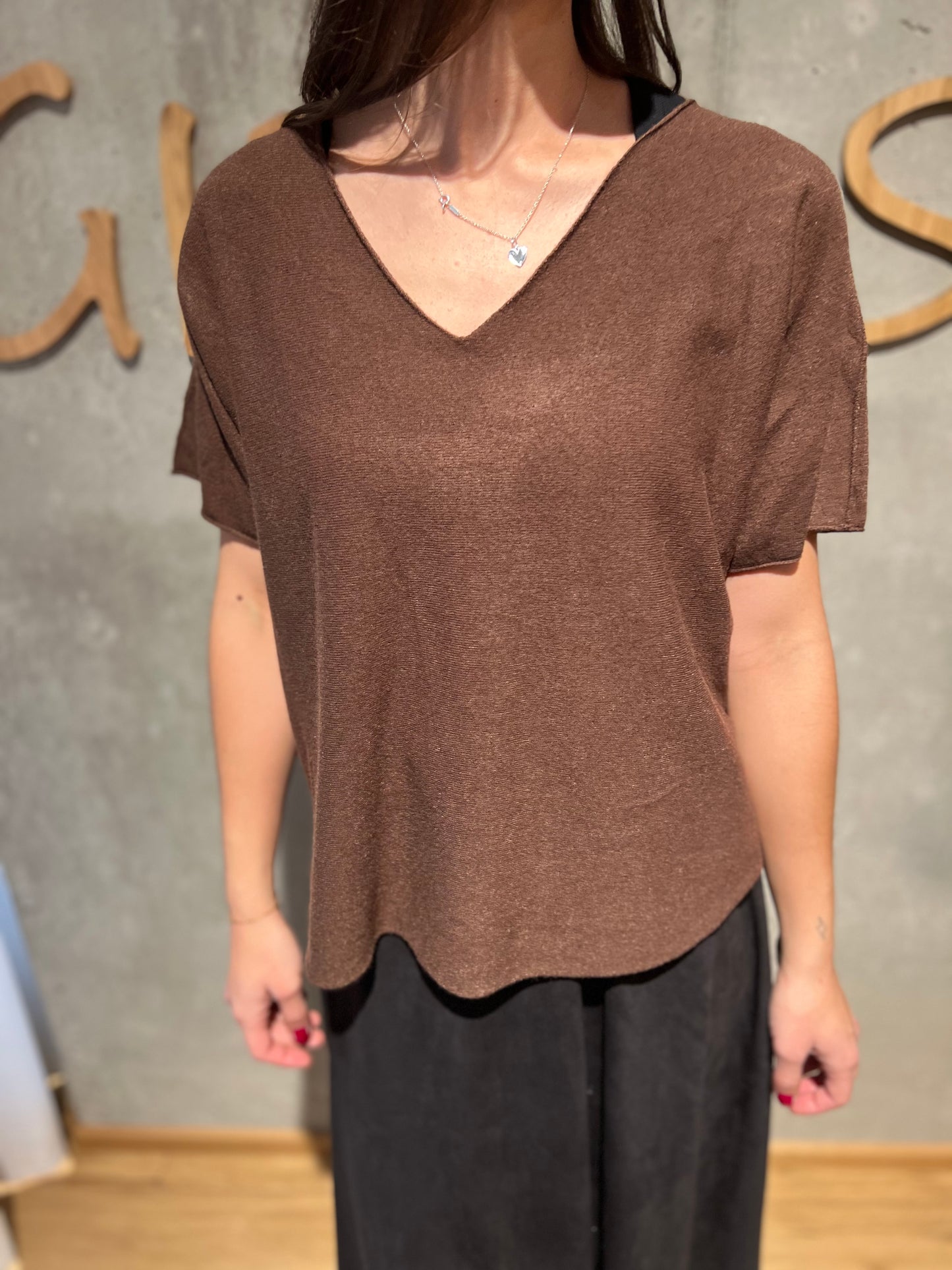 Pulli "Prudence 1/2arm V-Neck" - Versch. Farben