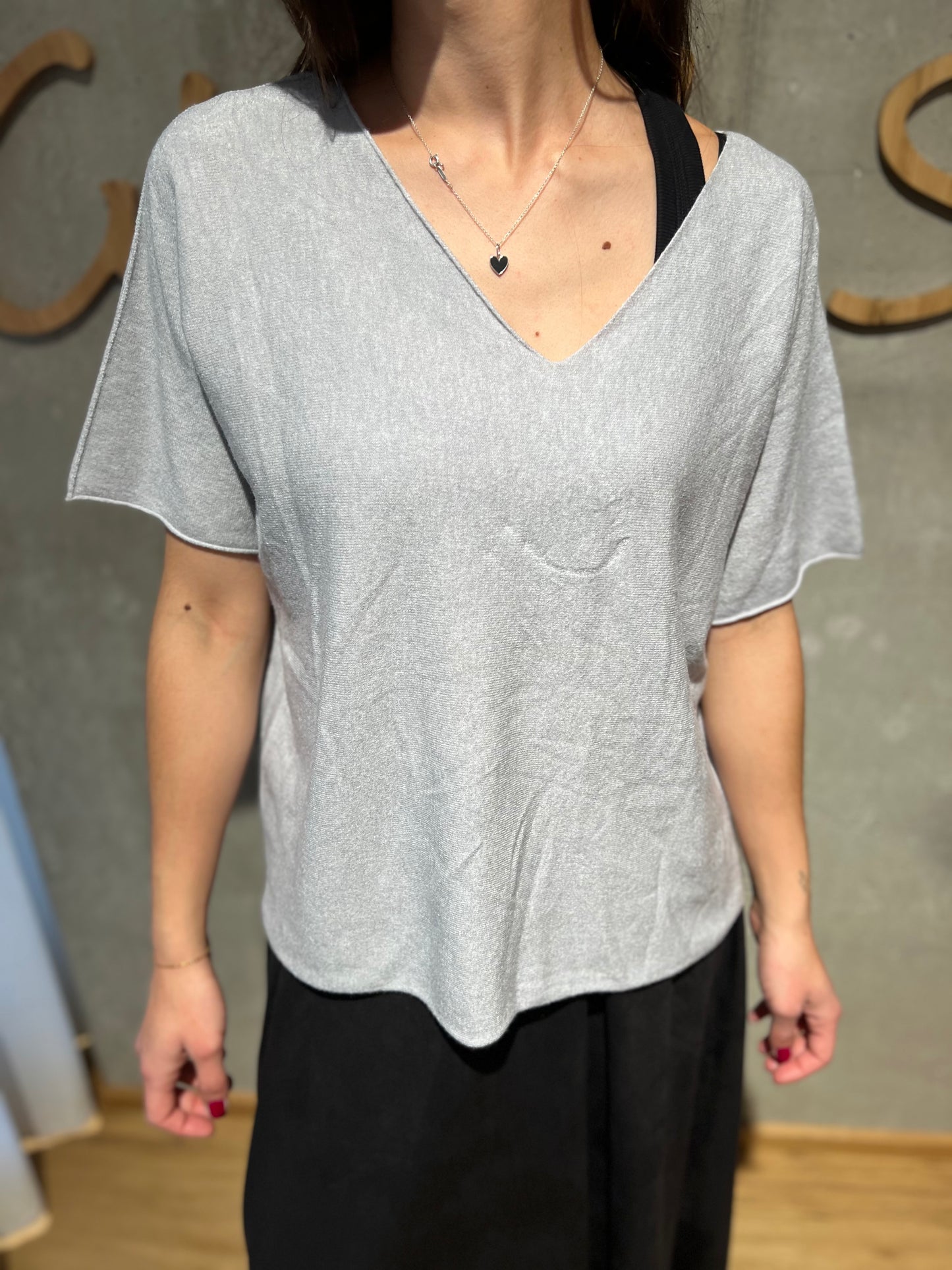 Pulli "Prudence 1/2arm V-Neck" - Versch. Farben