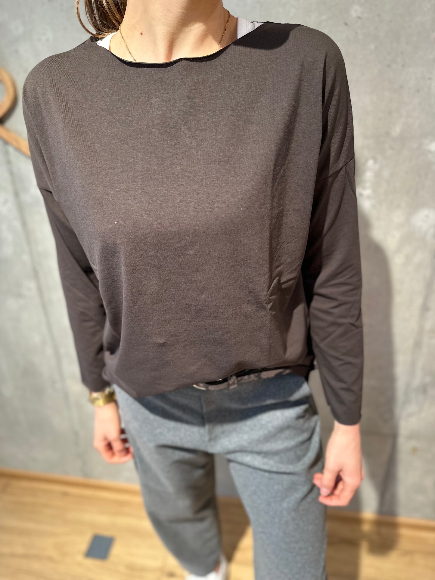 Langarmshirt "Lari" versch. Farben