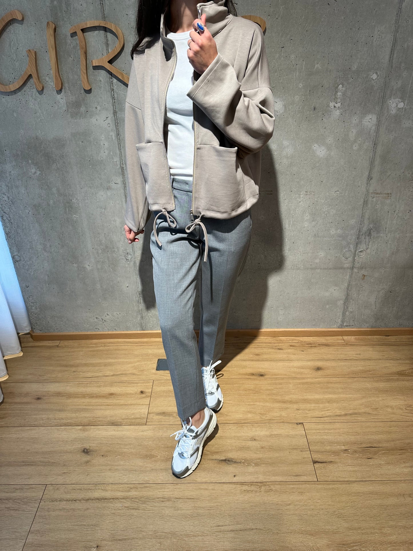 Zip-Jacke"Zendaya verkürzt" - Versch. Farben