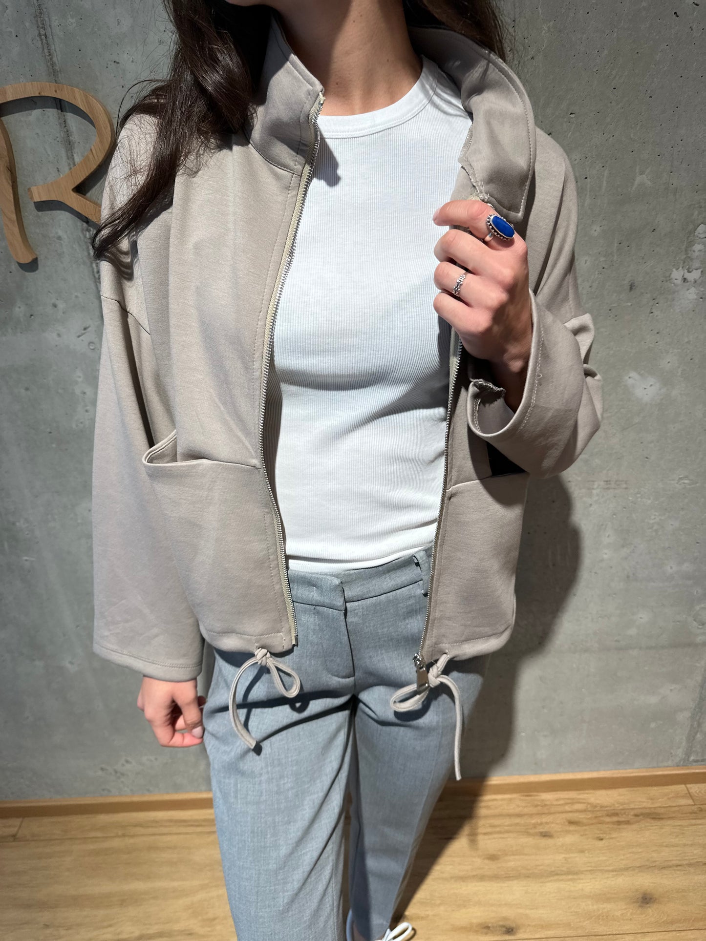 Zip-Jacke"Zendaya verkürzt" - Versch. Farben