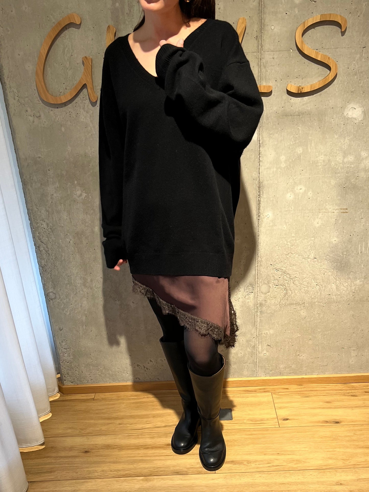 Top "Tilda Spitze lang" - Versch. Farben