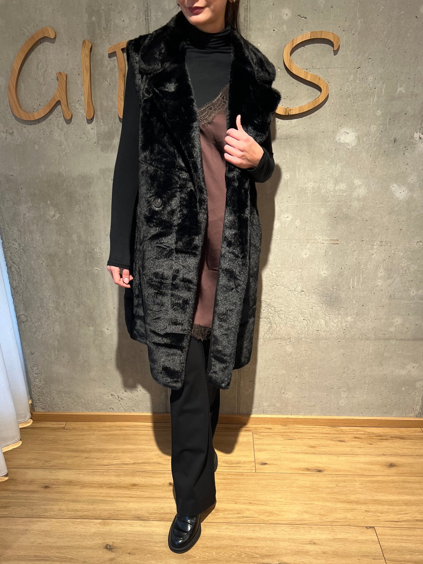 Top "Tilda Spitze lang" - Versch. Farben