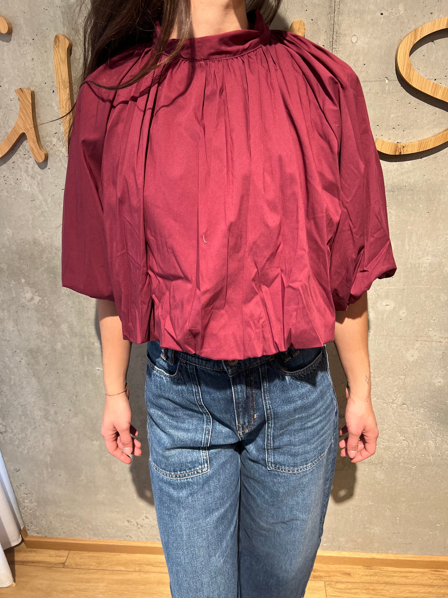 Schluppenbluse "Shosha 1/2arm" - Versch. Farben